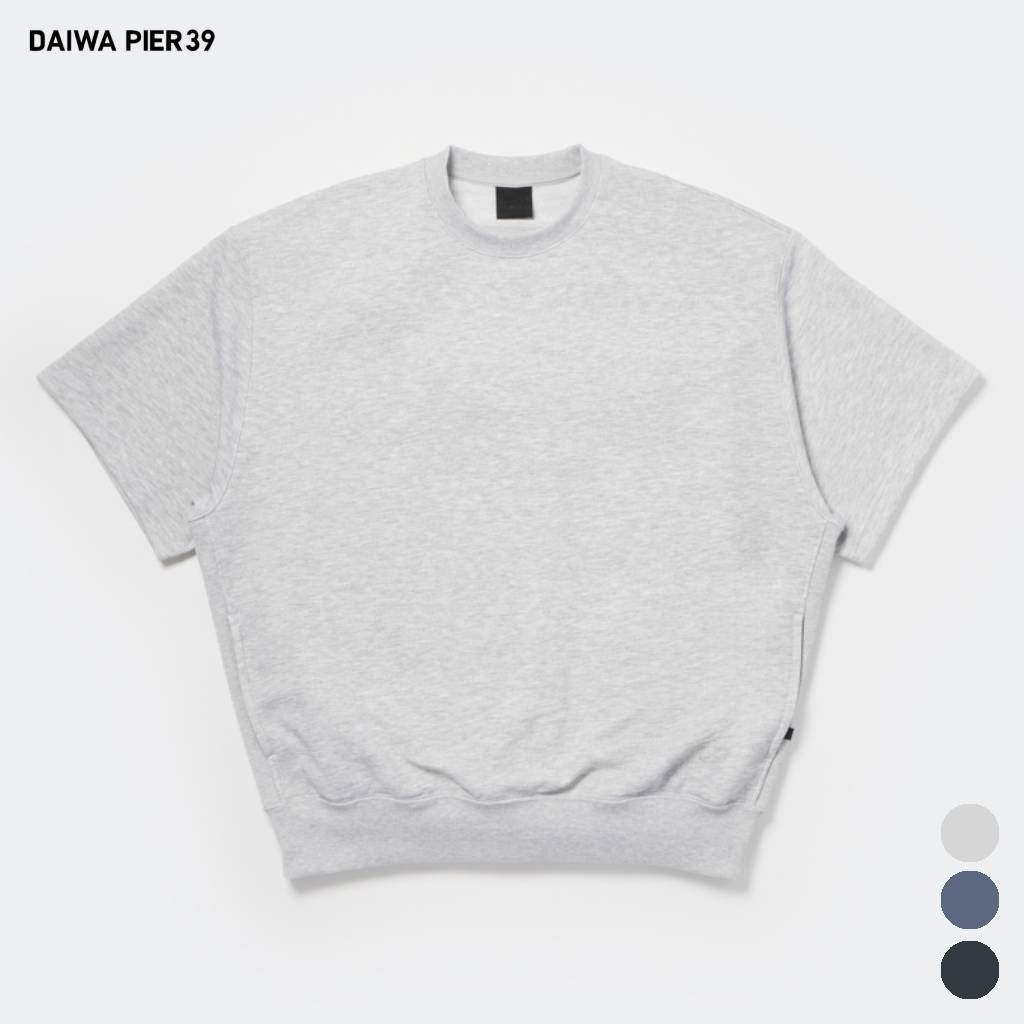 乐天商城 - DAIWA PIER39｜TECH SWEAT CREW S/S #HEATHER GRAY [BE-51026]