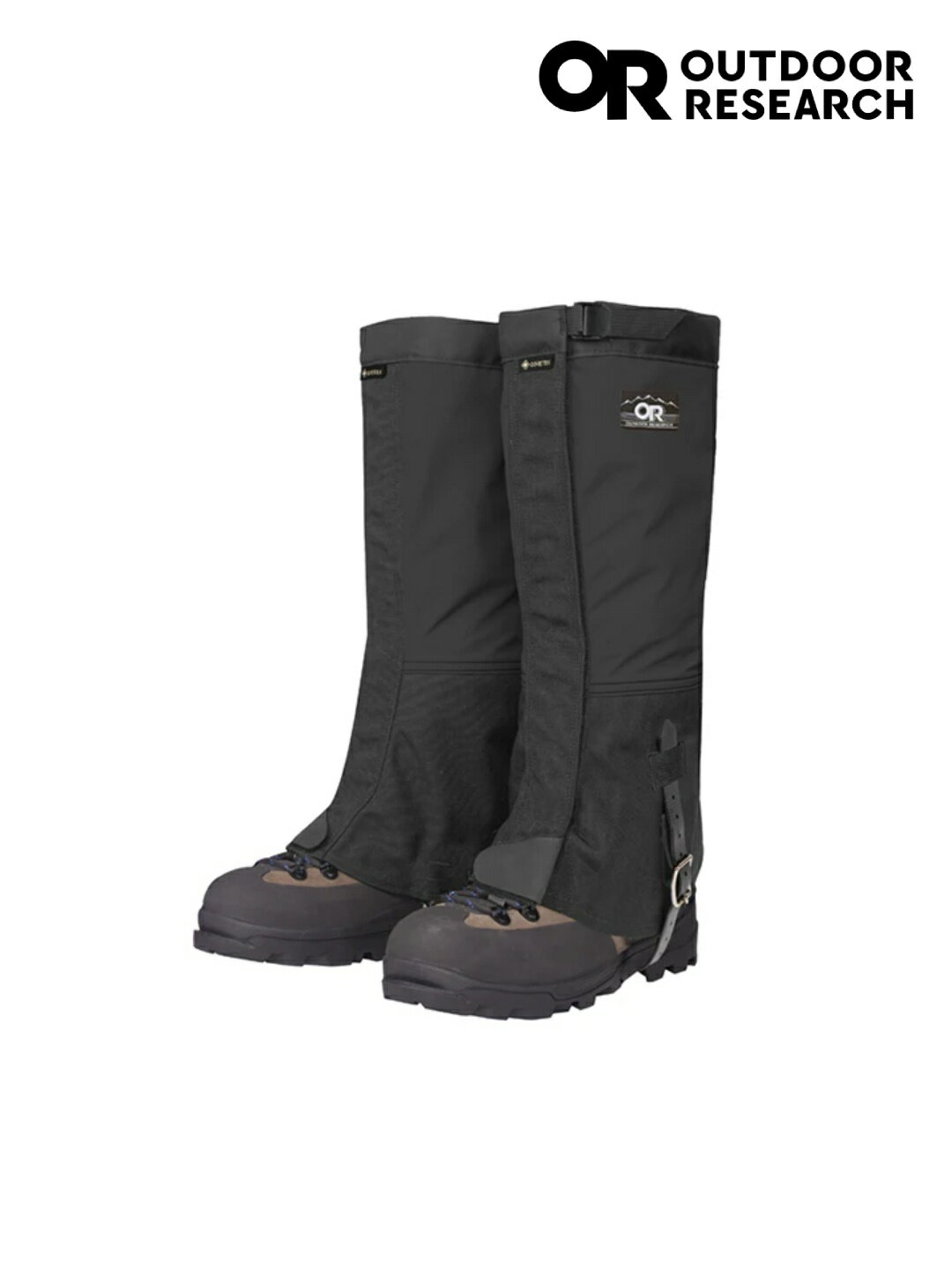 アウトドアリサーチ メンズ クラシック クロックゲイター ■メーカー説明文引用 OUTDOOR RESEARCHを代表する定番、ロングセラー 耐久性、操作性、防水性、透湿性などゲイターに求められる基本性能を装備。装着時、足元に向かってカーブを描くフレアーラインの美しいシルエット アウトドアリサーチ メンズ クラシック クロックゲイター は耐久性、耐候性を兼ね備えた登山用ゲイターです。 アウトドアリサーチを代表する定番のロングセラー商品で、登山時、雪、岩場、砂地の環境での使用に定評があります。 防水性、防風性、通気性に優れた GORE-TEX と耐摩耗性 Cordura 素材を採用し、トリプルバータックの BioThane 甲ウェビングは調節可能で着用時のフィット感を高めます。 また、耐久性のあるダブルステッチのフックアンドループ フロントクロージャーは、雪や砂がゲイター内部に入ってくることを防ぎます。 クロックゲイターは、ハイキング ブーツ、3 シーズンの登山靴、ダブルシェルプラスチックブーツと合わせて使える、汎用性があります。 ■フィットのヒント 軽量のハイキング ブーツ、トレイルランニングシューズに最適なフィット感を得るには、1サイズ小さめも検討してください。 ゲイターを正しく着用する場合、甲のストラップ バックルがブーツの側面に来るようにしてください。 ■特徴 ○生地の性能 ・防水 ・防風 ・通気性 ・耐摩耗性 ○デザインの特徴 ・耐久性のあるBioThaneインステップストラップ （BioThaneは、BioThane Coated Webbing社が開発したポリエステル製ベルトです。この素材は耐久性が高く、防水・防汚性に優れており、耐久性の必要なストラップに採用されています） ・耐久性に優れた BioThane インステップストラップ ・耐摩耗性に優れたCorduraを下部に採用 ・耐摩耗性に優れたパッククロスを下部の裏地に採用 ・ダブルスティッチフロントクロージャー ・補強されたブーツレースフック ・バックルで調節が可能な上部のクロージャー ■SPEC ・アッパーレッグパネル素材：GORE-TEX 3レイヤー 70デニール 平織りナイロン ・アッパーレッグパネル組成：bluesign 承認ナイロン100％ ・フットパネル素材：Cordura 2レイヤー1000デニール織りナイロン ・フットパネル組成：ナイロン100％ ・ライニング素材：PUコーティング420デニールパッククロスナイロン ・ライニング組成：ナイロン100％ ■サイズ(cm) [S(22-25)] US(inc)：4-7、上部幅：19-21、下部幅：22-24、全長：40 [M(25-27)] US(inc)：7-9、上部幅：21-23、下部幅：24-26、全長：43 [L(27-29)] US(inc)：9-11、上部幅：24-26、下部幅：26-28、全長：46 [XL(29-31)] US(inc)：11-13、上部幅：26-28、下部幅：28-30、全長：48 ※メーカーサイトより ※平置き採寸にて計測致しました。しわ、よれなどから若干の誤差は御容赦下さい。 ※メーカー画像を使用しておりますので本商品と多少仕様（ロゴの位置やカラー、柄の位置等）が異なる場合もございます。 ※こちらの商品は実店舗及び、弊社が運営する他ショッピングサイトと在庫を共有して販売しております。ご注文受付後の在庫確認となり、場合によっては在庫切れが発生する可能性もございます。その際は申し訳ございませんがメールでお知らせ致しますのでご了承下さいませ。 ※こちらのページの商品に関する電話でのお問い合わせは「059-349-0585」まで。クラシック クロックゲイター #ブラック [19846176001007]