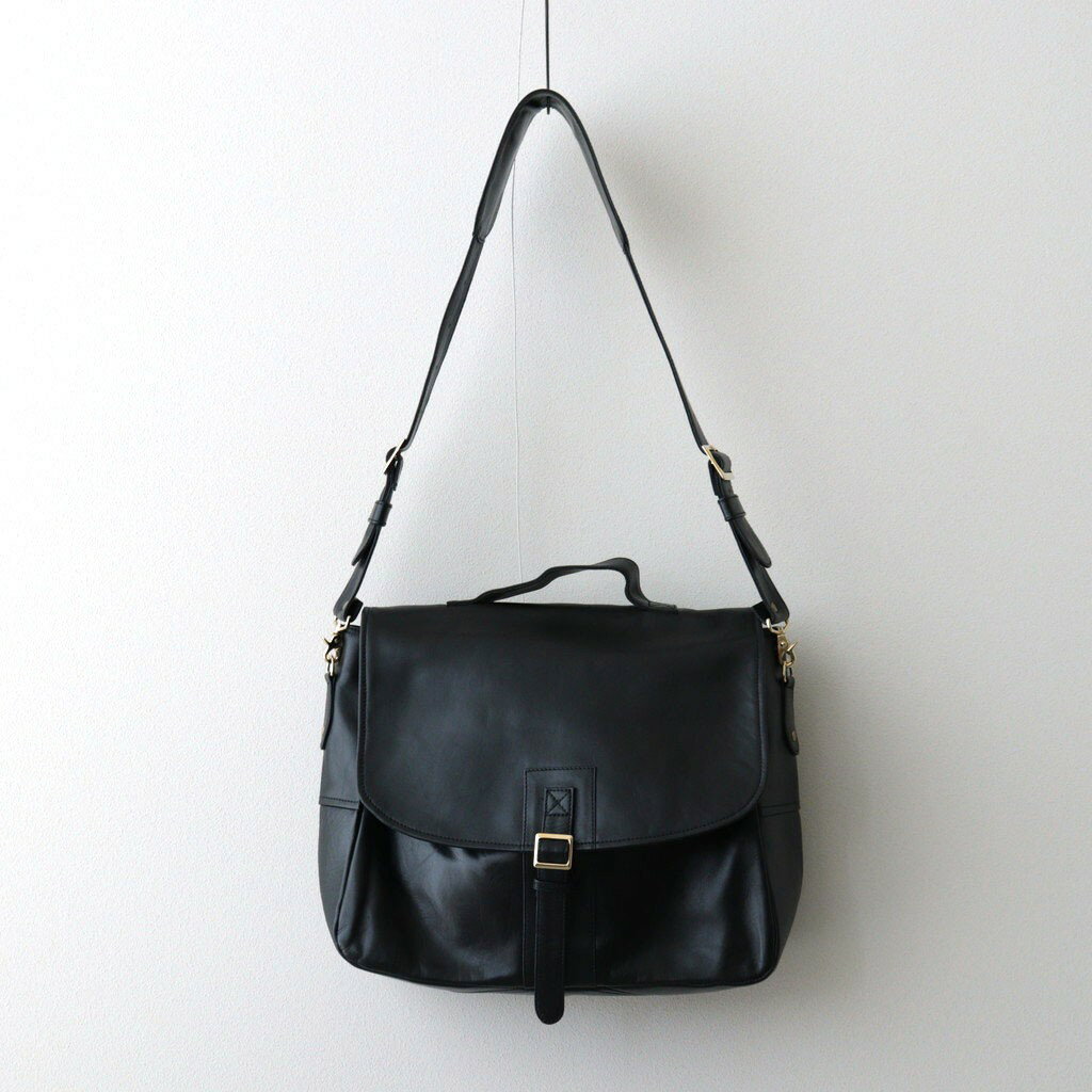 CCU｜MAIL BAG #BLACK [BG-43-C-COW-5]...