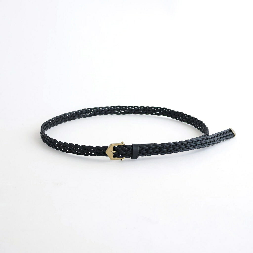 CCU｜NARROW MESH BELT #BLACK [AC-17-C-COW-5]