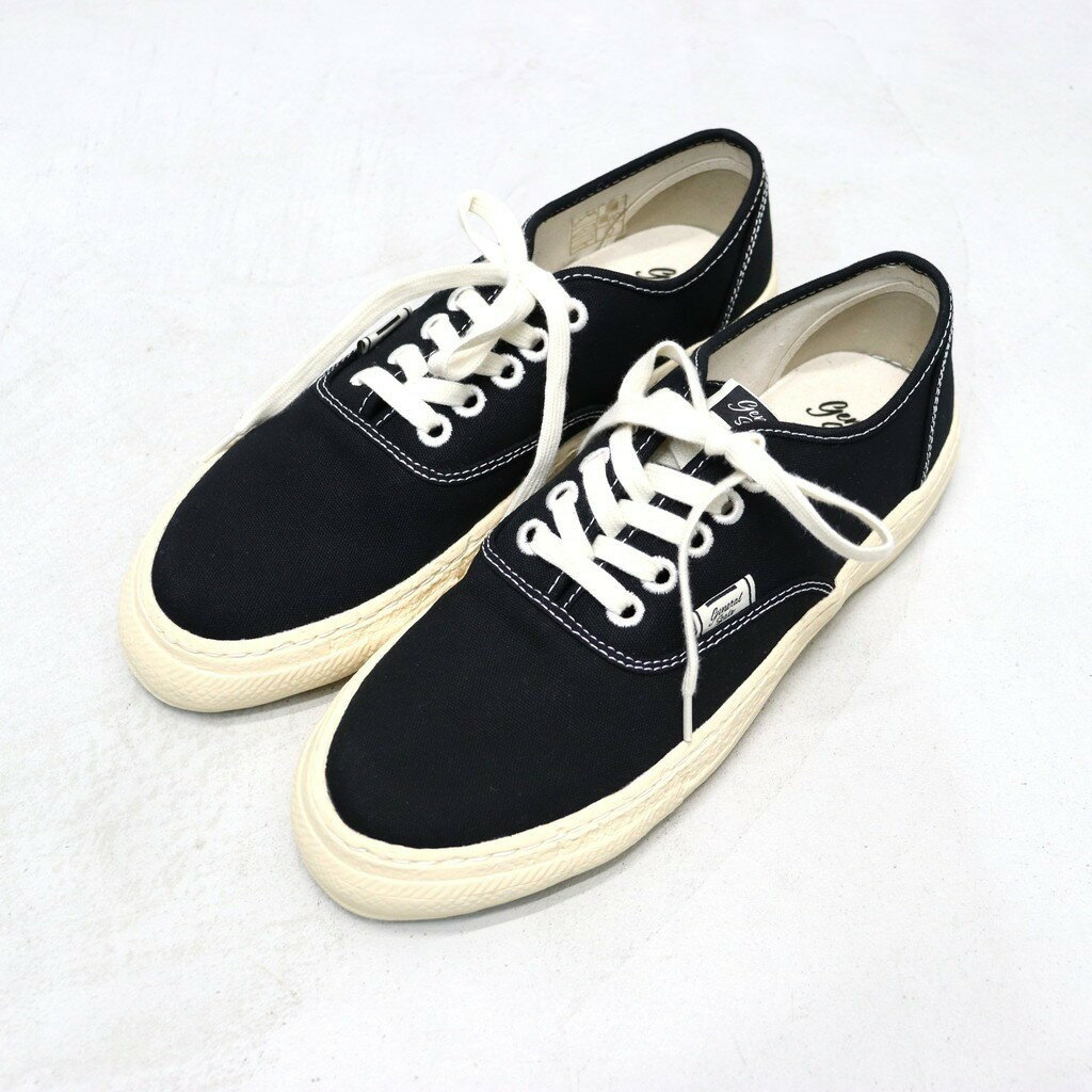 Rakuten - General Scale｜KIEFER / Canvas Low-Top Sneakers #BLACK [S16FW702]
