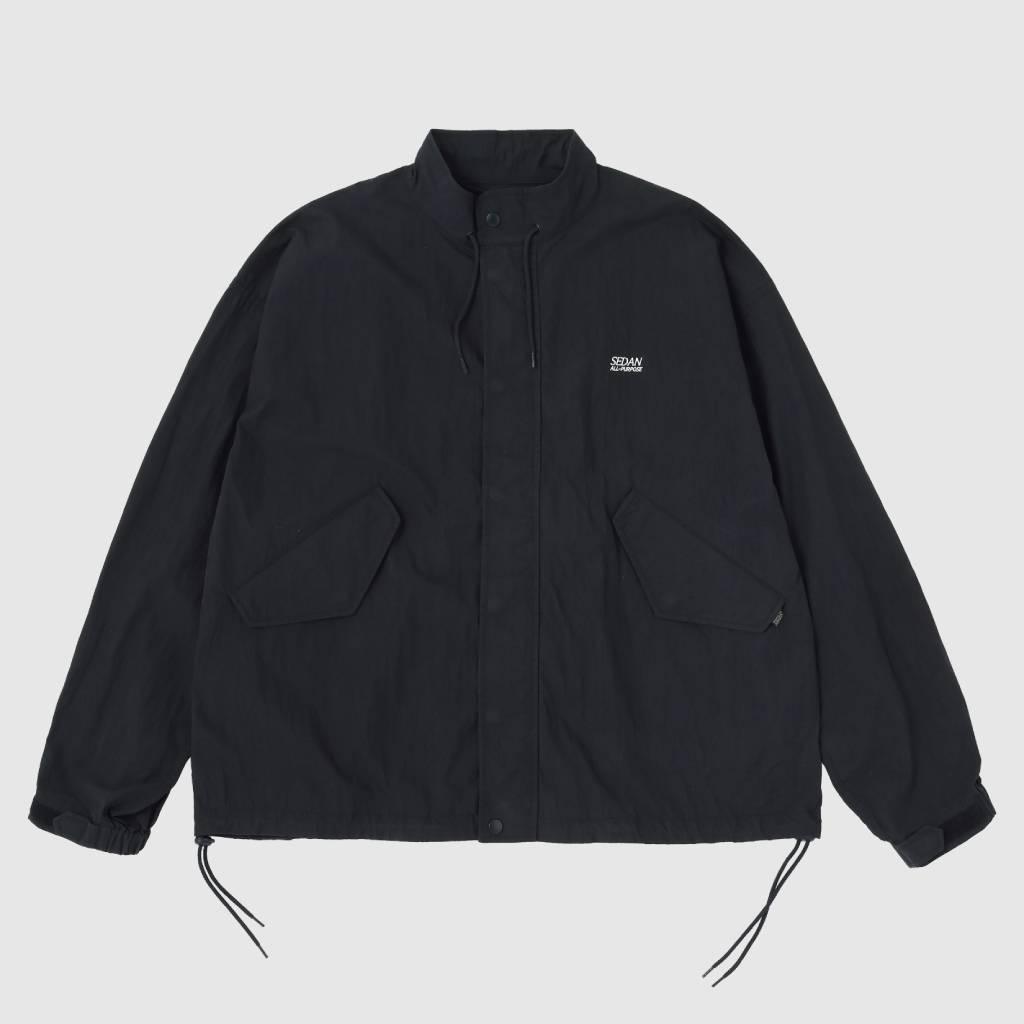 SEDAN ALL-PURPOSE｜Stand Collar Jacket #Black 