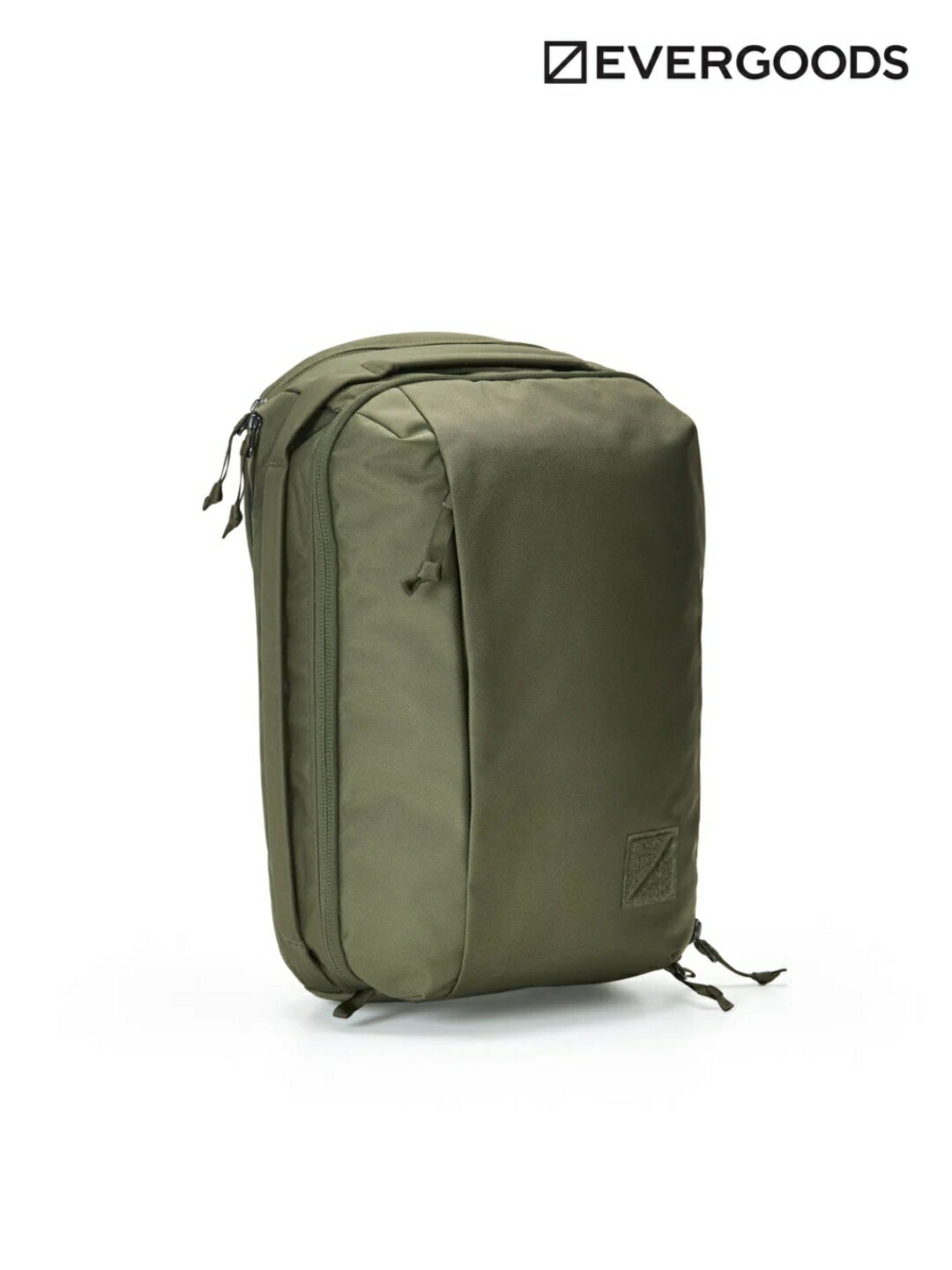 エバーグッズ シビック パネルローダー 16L ■メーカー説明文引用 "THE PERFECT EVERYDAY CARRY" - WIRED CPLは8年間にわたりEVERGOODSのベストセラーパックであり続けています。 洗練されたデザインに10以上の収納スペースを備え、デイリーユースに最適。メインコンパートメントとは別に、パッド入りのノートPCコンパートメントを配置しています。また、テキスタイルには特注の耐水性と耐摩耗性に優れた素材を使用し、通気性に優れたバックパネルと独自開発の人間工学に基づいたショルダーハーネスを搭載しています。 CPLは、都会的でスマートなシルエットを持ちながら、あらゆるシーンで活躍するモダンな万能バックパックです。 ■FEATURES 〇Key External Features ・フルパネル・ローディング：パッキングがしやすく、中身に素早くアクセス可能。 ・クイックアクセス3Dヨークポケット：鍵の紛失を防ぐキーリーシュ付き。 ・フロントパネルポケット：ドロップインポケットとジッパー付きメッシュポケットを配置。 ・パッド入りノートPCコンパートメント：どちらのサイズも、最大16インチ(MacBook Pro 16インチ対応)のデバイスを衝撃から守る吊り下げ式構造。 〇Key Internal Features ・サスペンデッド・ストレッチスリーブ：タブレットや書類などを保護する吊り下げ式の伸縮スリーブ。 ・中身の見えないセキュリティ・ジッパーポケット：貴重品の収納に最適。 ・メッシュ・ジッパーポケット ・420d HTナイロンライニング：耐久性に優れ、中身が見やすい明るい色の裏地を採用。 ■MATERIAL 〇シェル ・独自開発の840dバリスティックナイロン6 *バランスドウーヴン C0DWR加工 ・ブラックカラーには、ソリューションダイという環境に優しく紫外線による色褪せに強い染色方法を採用 ※経糸と緯糸の数を等しくすることで、耐久性・耐摩耗性に優れた織り方 〇ライニング：420d HTナイロン PUコーティング 〇ショルダーパッドフォーム：Zote EV50 〇フレームシート：HDPE 〇アルミサイドステー：7075グレード 〇ジッパー：YKK #8RC / #10RC DWR撥水加工 ■SPECS ・サイズ(16L)：28W x 15D x 42H cm ・重量(16L)：1,332g ※画像は使用イメージとなり本製品以外のものは付属しません。 ※メーカー画像を使用しておりますので本商品と多少仕様（ロゴの位置やカラー、柄の位置等）が異なる場合もございます。 ※こちらの商品は実店舗及び、弊社が運営する他ショッピングサイトと在庫を共有して販売しております。ご注文受付後の在庫確認となり、場合によっては在庫切れが発生する可能性もございます。その際は申し訳ございませんがメールでお知らせ致しますのでご了承下さいませ。 ※こちらのページの商品に関する電話でのお問い合わせは「059-349-0585」まで。CIVIC PANEL LOADER 16L #OD Green [CPL16] シビック パネルローダー 16L