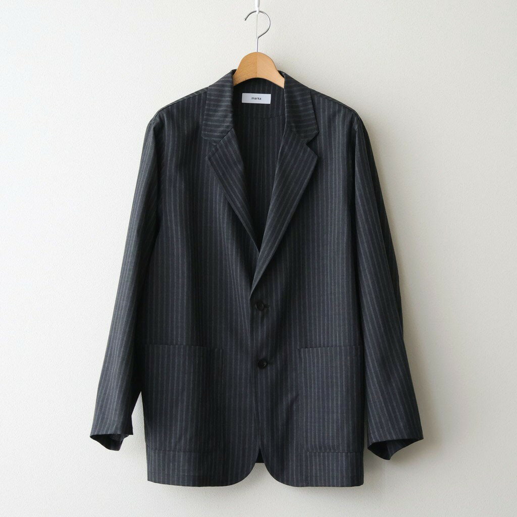Rakuten - marka｜STROLL AROUND JACKET #GRAY STRIPE [M26A11JK01C]