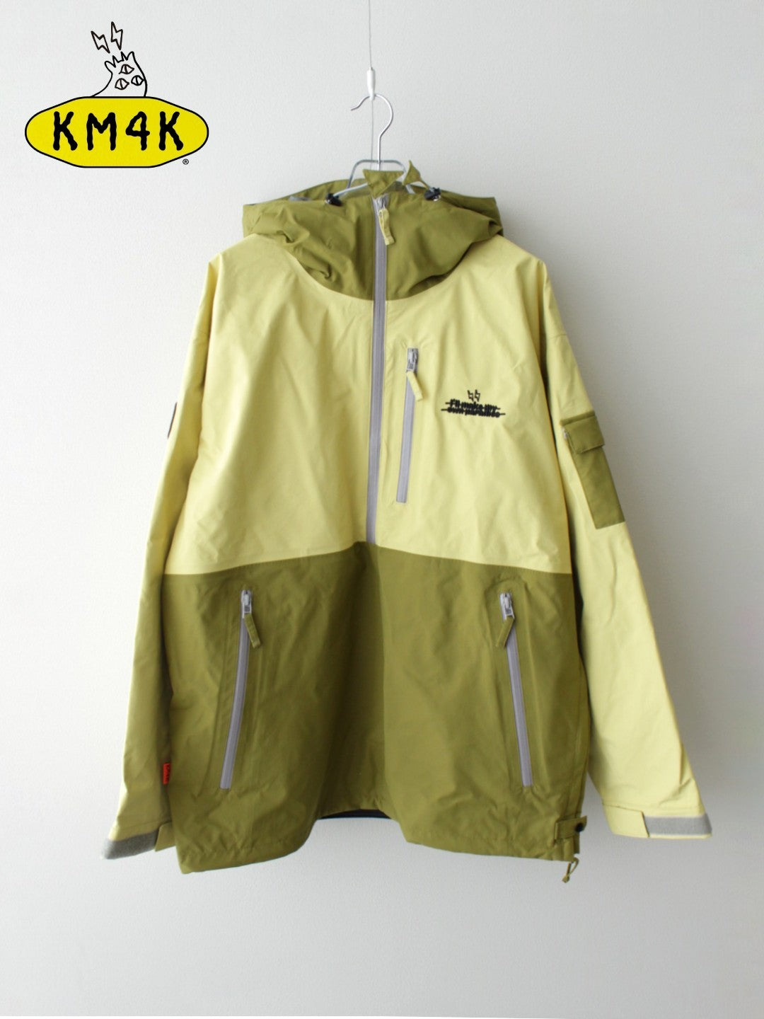 KM4K カモシカ｜25/26モデル KAI-JYU YAKKE #YELLOW BLEND カイジュウヤッケ【W_20】