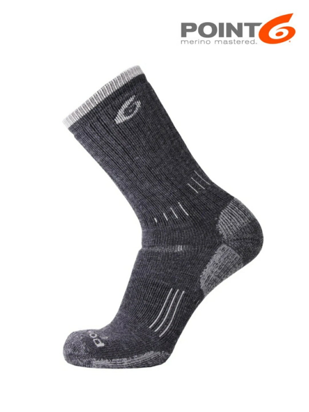 POINT6 ポイントシックス｜TREKKING HEAVY CREW #Gray [P62534] トレッキングヘビークルー
