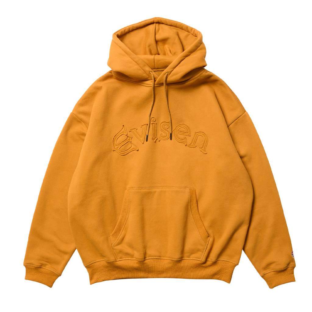 Rakuten - Evisen skateboards｜ARCH LOGO PATCH HOODIE #Mustard [25FW_SW08]