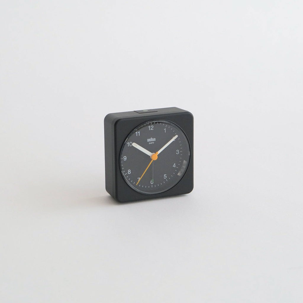 BRAUN｜Analog Alarm Clock #BLACK [BC03B]
