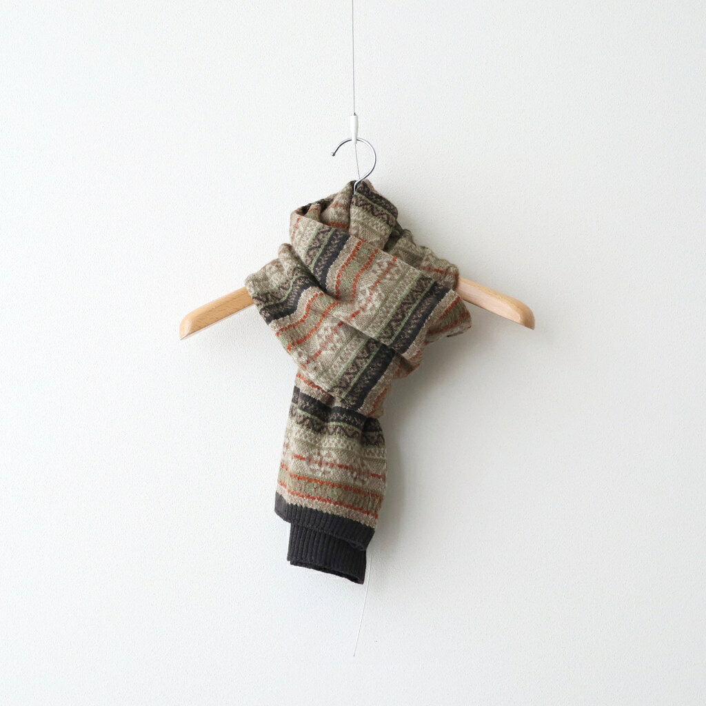 Nine Tailor｜Mugwort Stole #Brown Mix [N-1520]