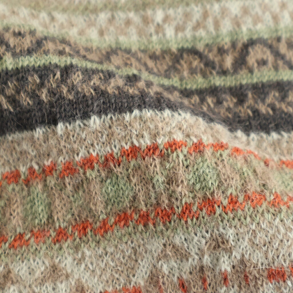 Nine Tailor｜Mugwort Stole #Brown Mix [N-1520]