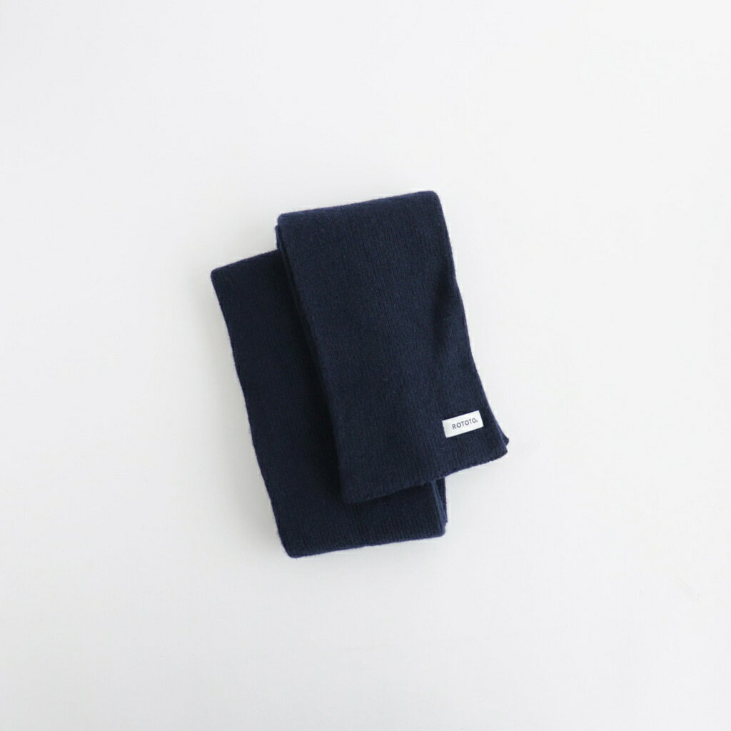 Rakuten - ROTOTO｜MERINO LAMBS WOOL SOCKSTOLE #NAVY [R5128-AW25]