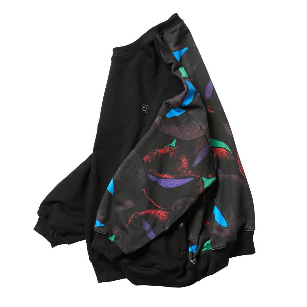 乐天商城 - Evisen Skateboards｜JULIEN CARD CREWNECK #Black [26SS-SW01]