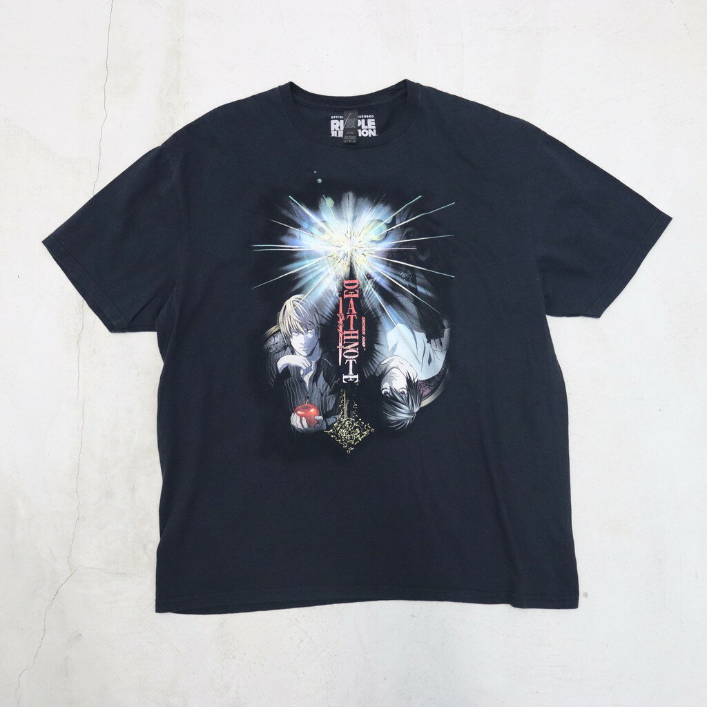 乐天商城 - THRIFTY LOOK｜「DEATH NOTE」 TEE #BLACK [tl25f063]