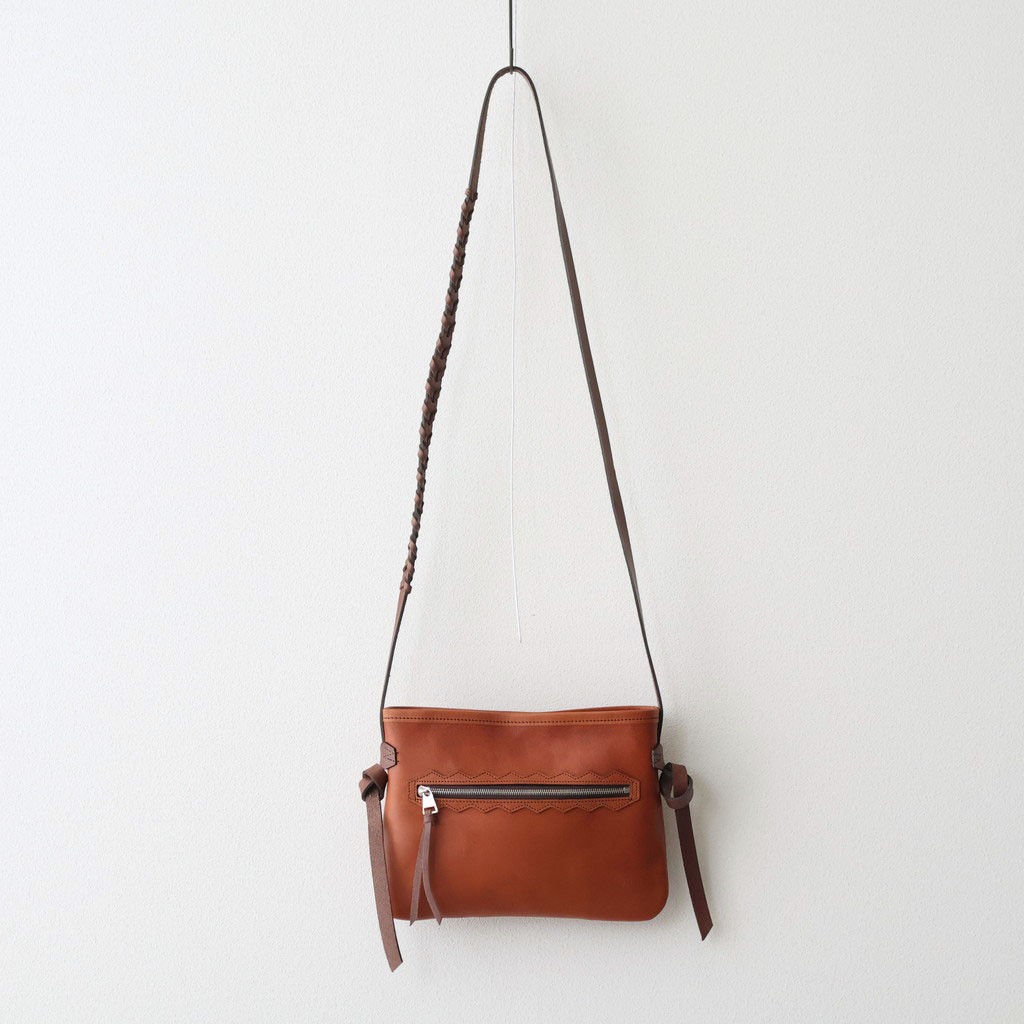 C, D, T, R, W - ITUAIS｜TELEFERICO POACH - HORSE LEATHER #BROWN