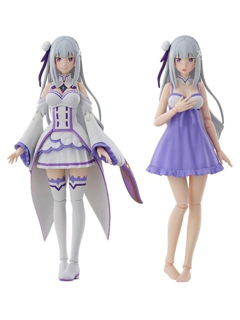 乐天商城 - KADOKAWA エミリア DX ver. 【プラモデル】 「Re：ゼロから始める異世界生活」 KADOKAWA PLASTIC MODEL SERIES