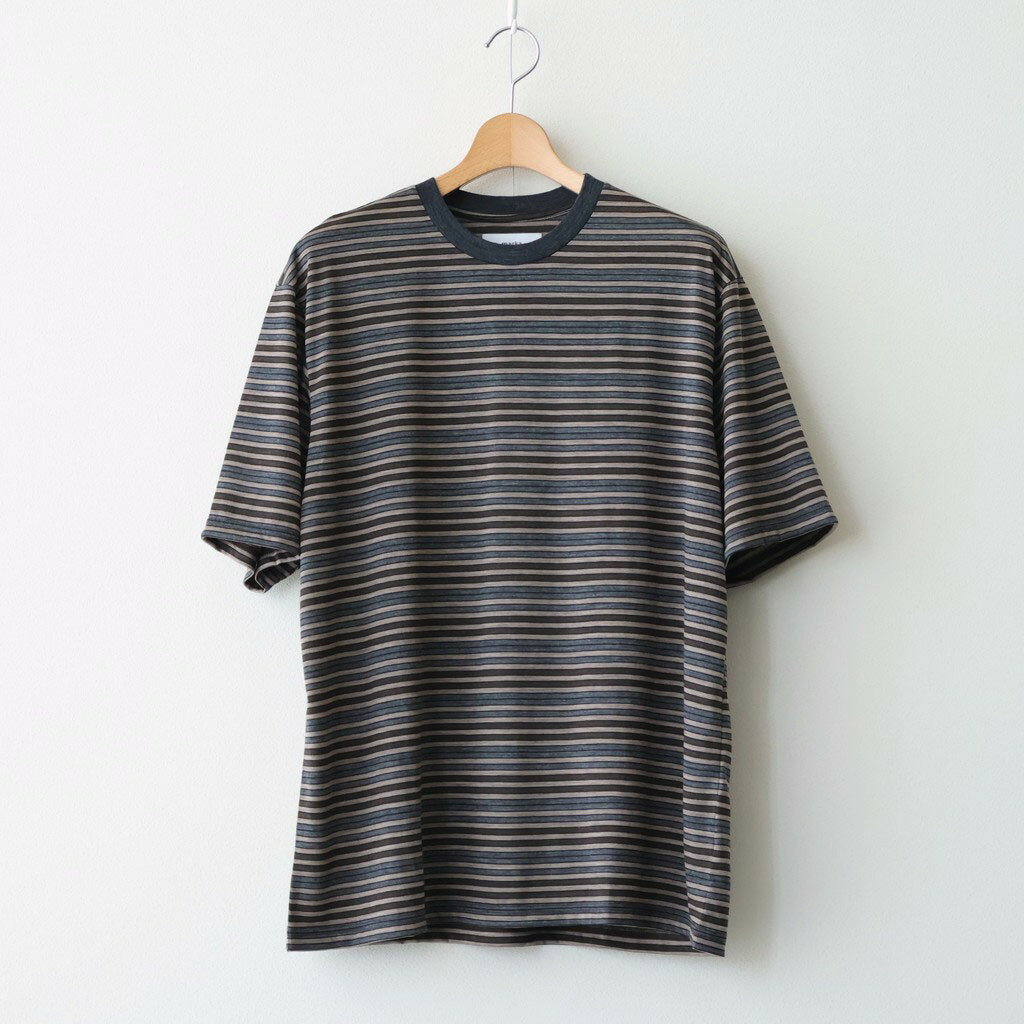 Rakuten - marka｜CREW NECK TEE #BEIGE BORDER [M26A12CS02B]