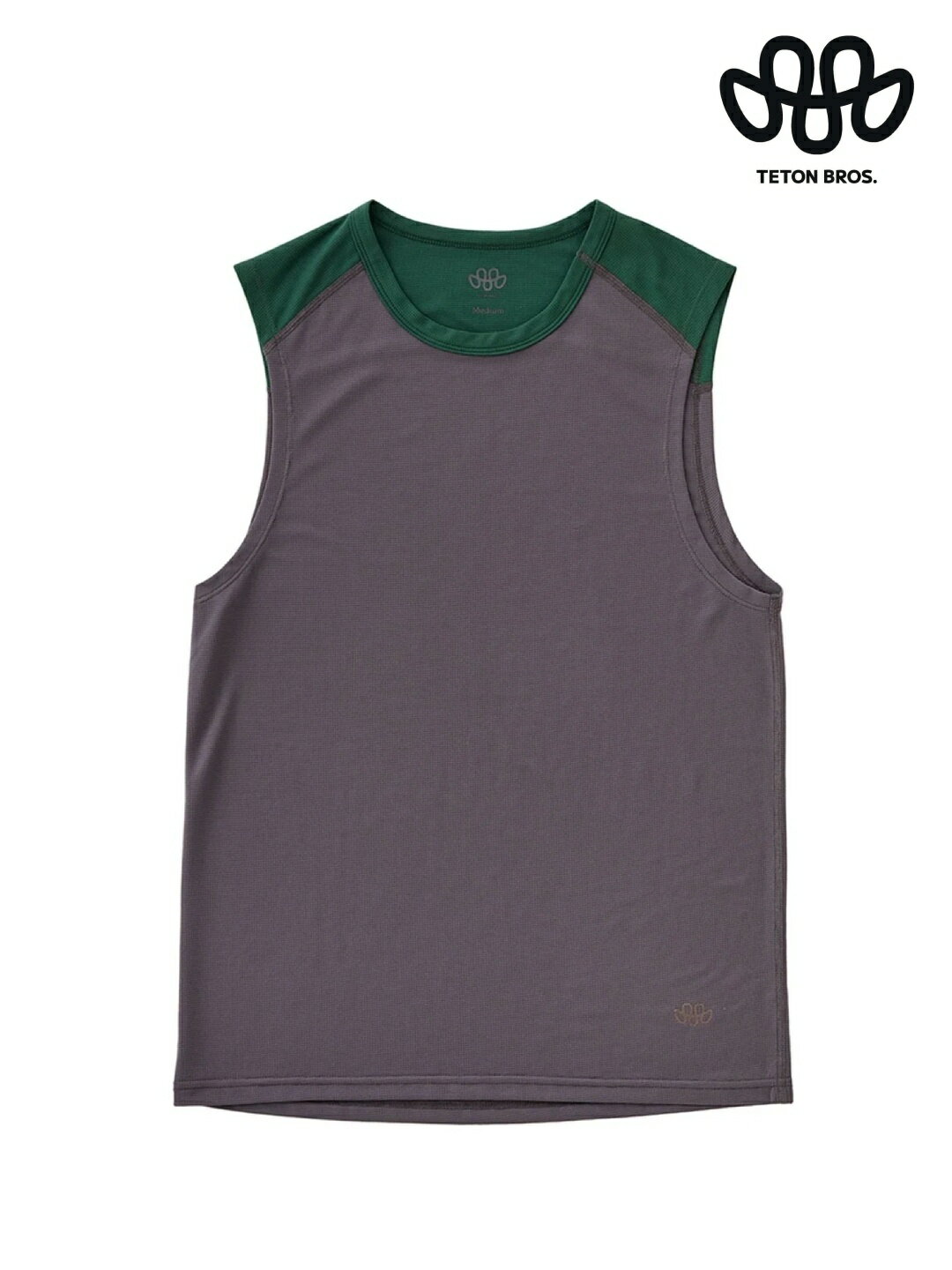 Rakuten - Teton Bros. ティートンブロス｜ELV1000 Non Sleeve #Gunmetal/Forest Green [TB261-47050] ELV1000 ノンスリーブ メンズ