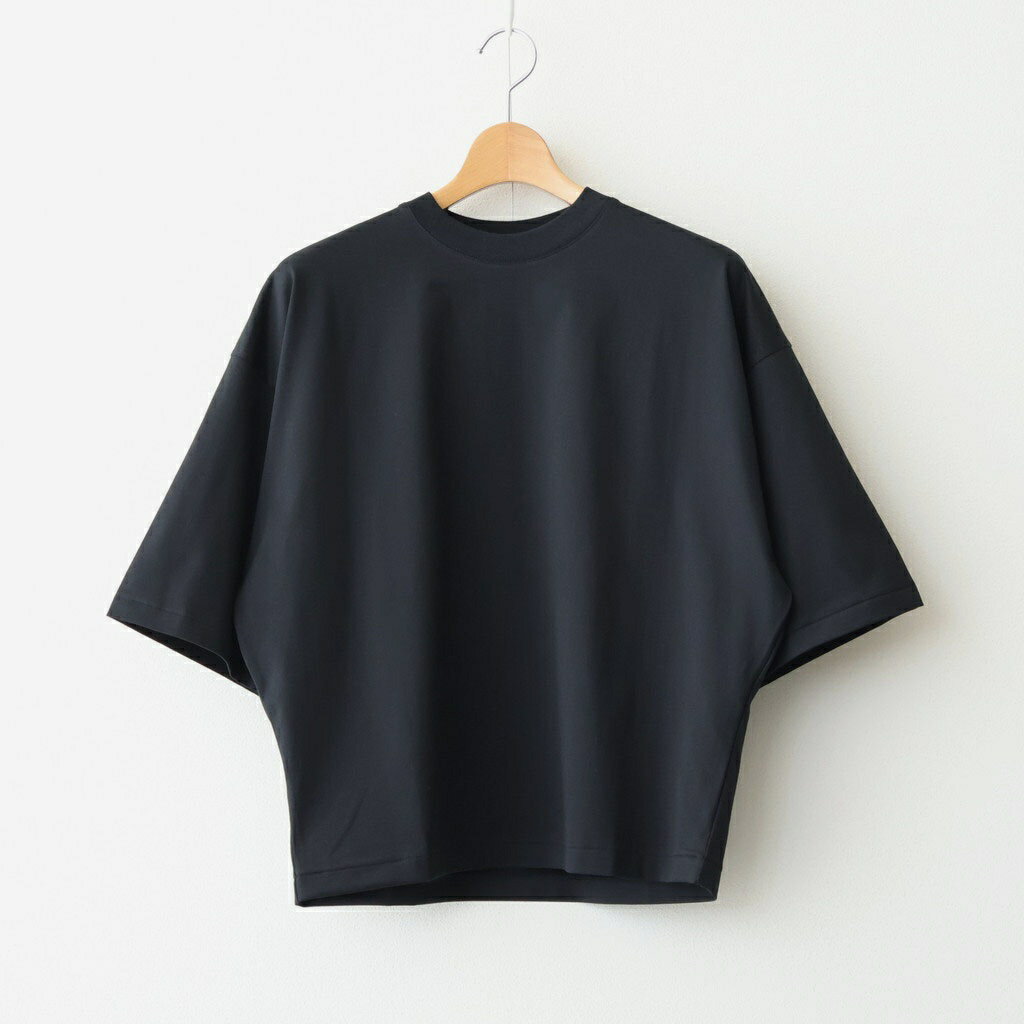 乐天商城 - ATON｜SUVIN 60/2 WIDE SLEEVE T-SHIRT #BLACK [KKAGLM0016]
