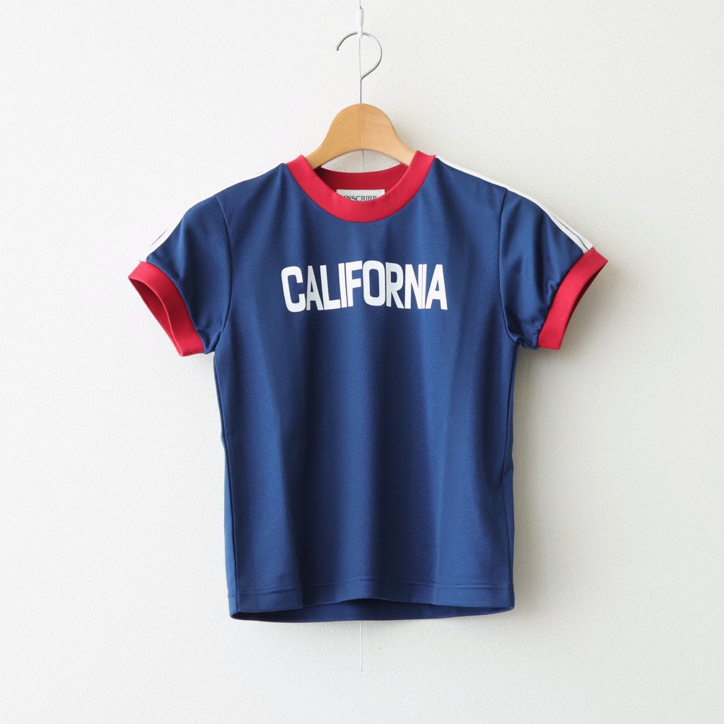 Rakuten - INSCRIRE｜Stripe Uniform T-Shirt #NAVY [I26SS-BC16]