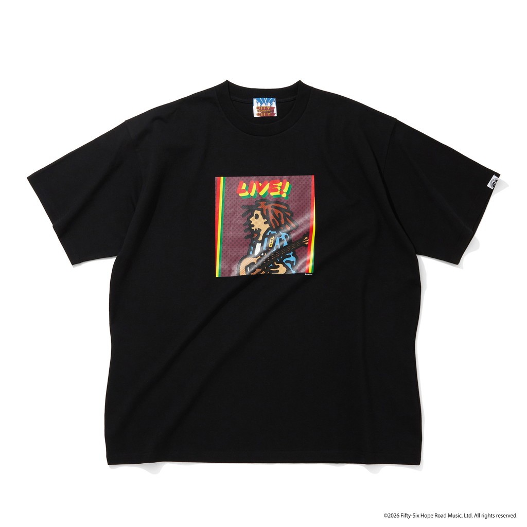 Rakuten - CITY COUNTRY CITY｜BOB MARLEY | COTTON T-SHIRT_LIVE! #BLACK [CCC-261T010]