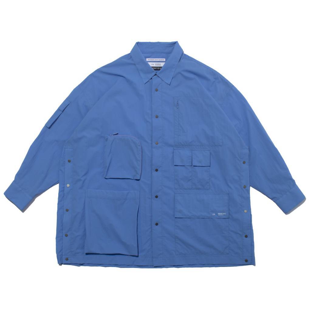 Rakuten - F/CE.｜PERTEX UTILITY LONGLINE SHIRT #BLUE [FPA02261U0004]