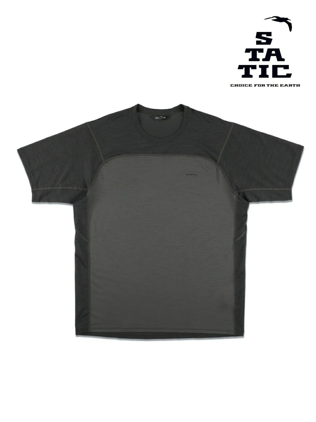 Rakuten - STATIC スタティック｜Chord Wool S/S Shirts #Carbon [105202] コードウール ショートスリーブ シャツ