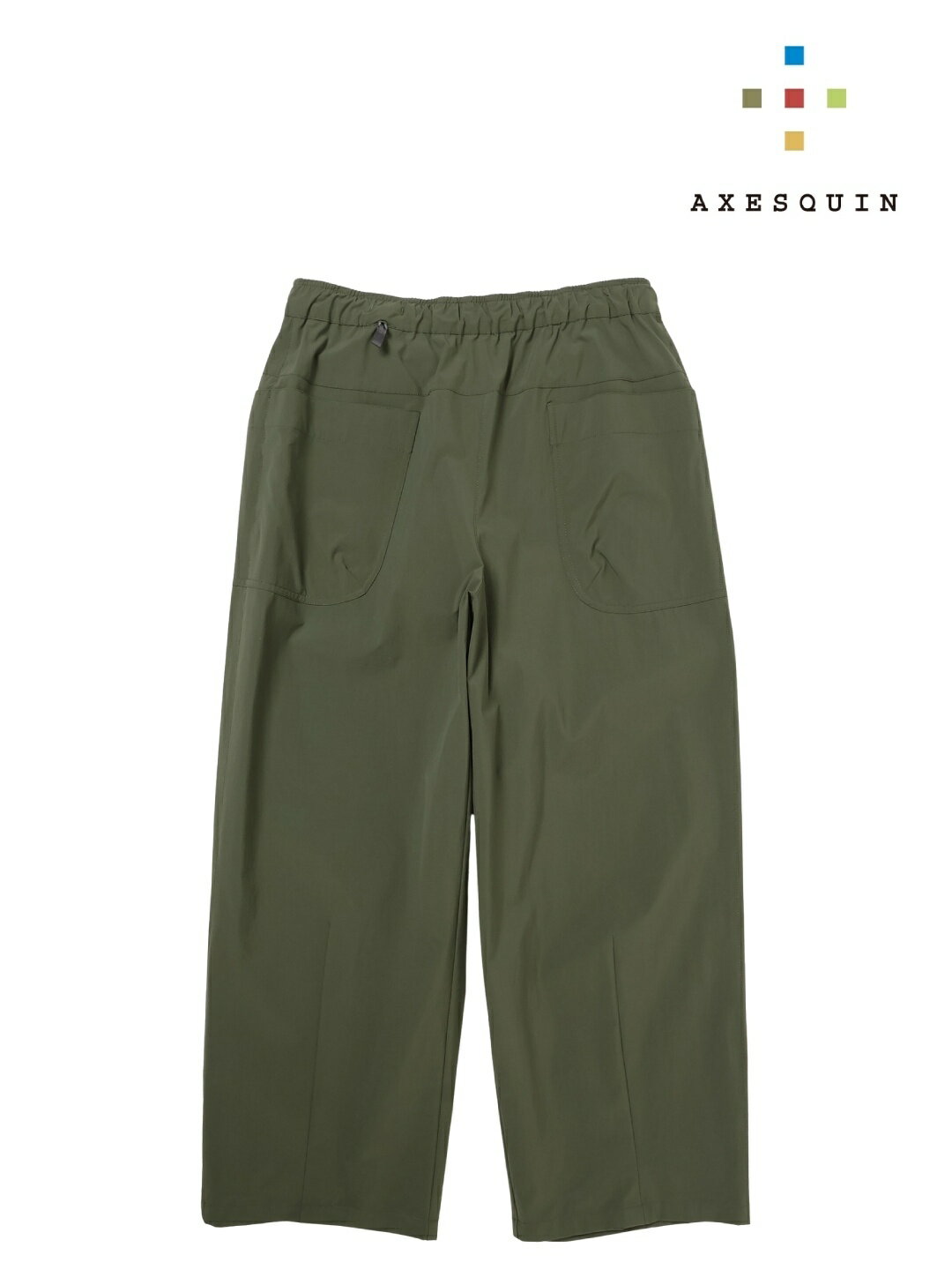 Rakuten - AXESQUIN アクシーズクイン｜ソフトシェルのカーブパンツ #オリーブネズミ [22048] ソフトシェルのカーブパンツ
