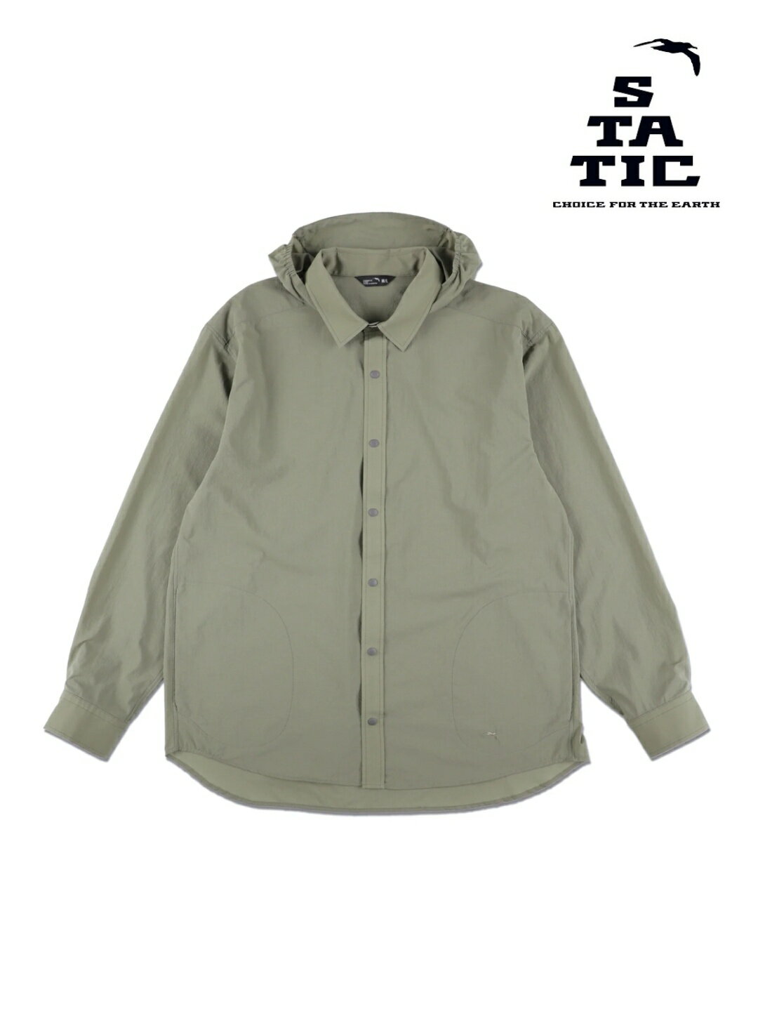 Rakuten - STATIC スタティック｜Merced River Hood Shirts #Oregano [35202] マーセドリバー フード シャツ