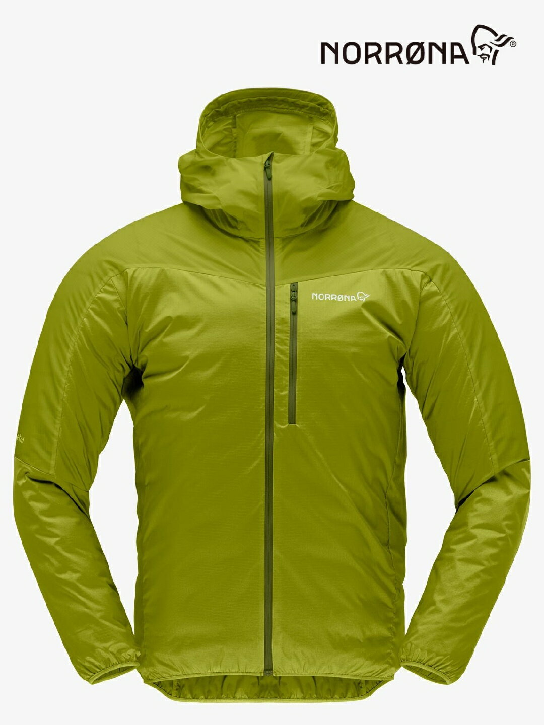 Norrona ノローナ｜falketind aero60 Zip Hood (M) #Golden Lime [1810-22] メンズ フォルケティン エアロ60 フード
