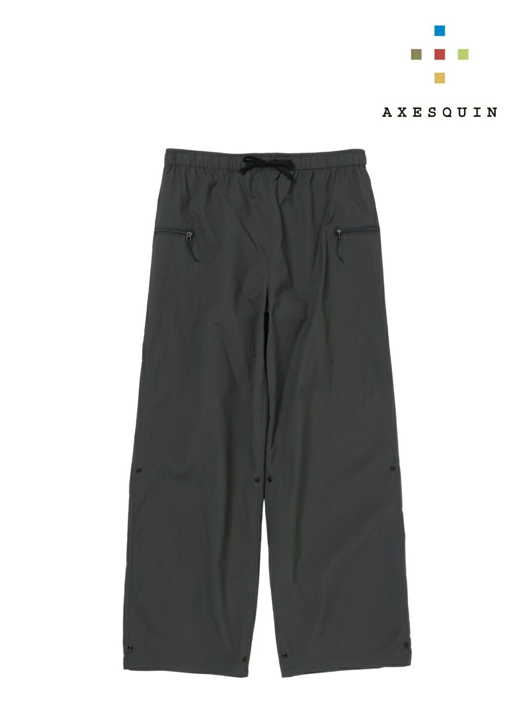 樂天商城 - AXESQUIN アクシーズクイン｜Women's Hutte Wide Pant #ダークシャドウ [12071] ヒュッテワイドパンツ