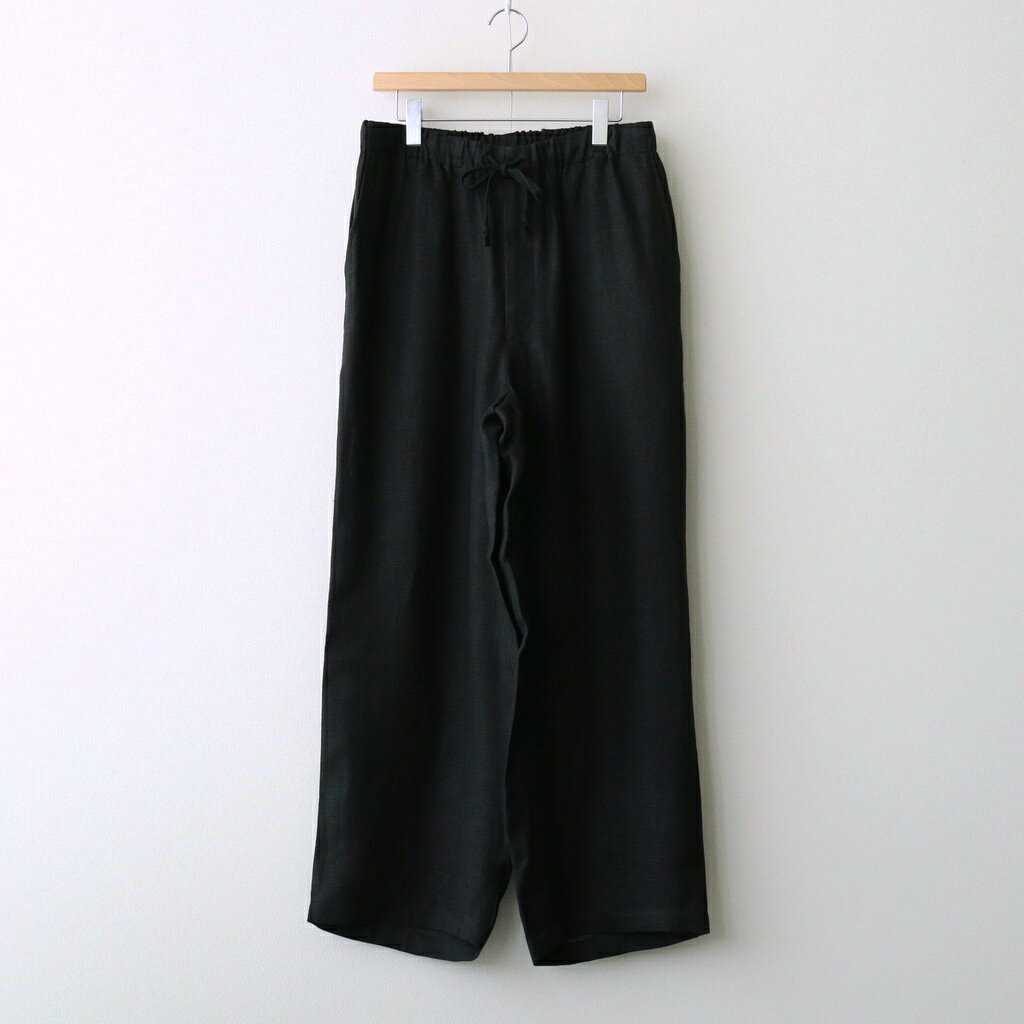 樂天商城 - marka｜WIDE CYLINDER FIT EASY PANTS #BLACK [M26B01PT01C]
