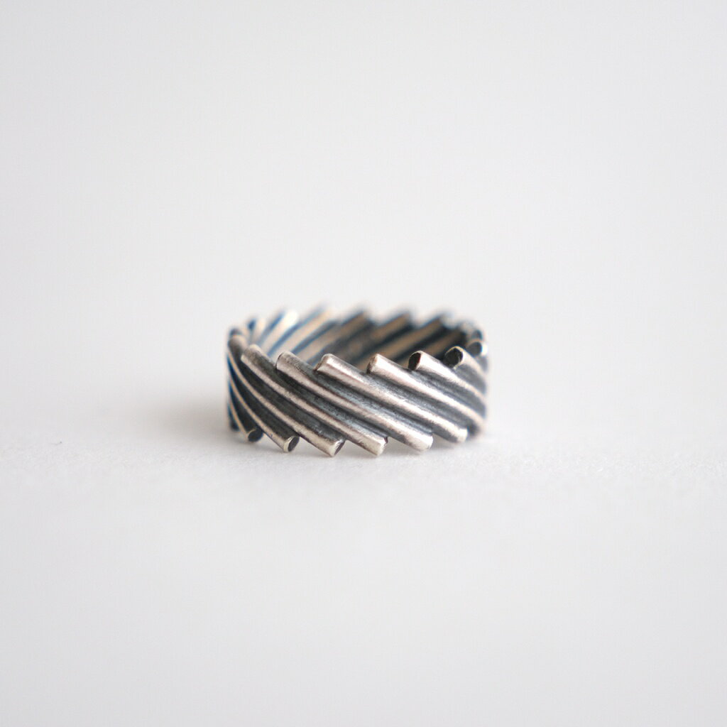 Indian jewelry｜STEVE ARVISO ワイヤーワークリング #SILVER