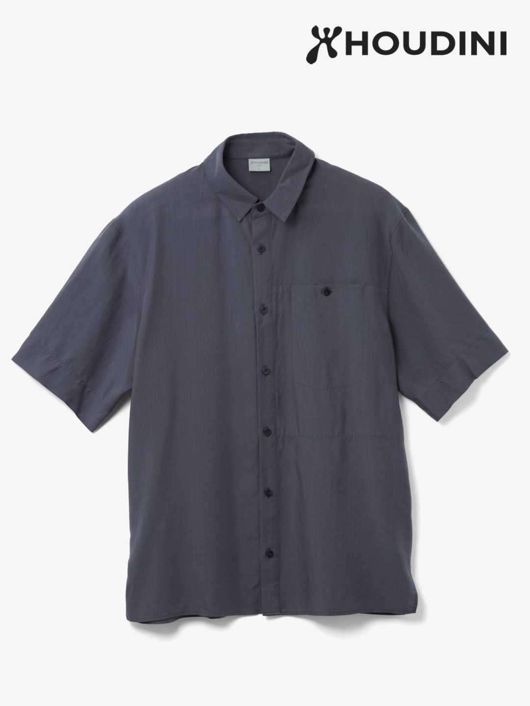樂天商城 - HOUDINI フーディニ｜Men's Tree Shortsleeve Shirt #Hombre Blue [860051] メンズ ツリー ショートスリーブ シャツ