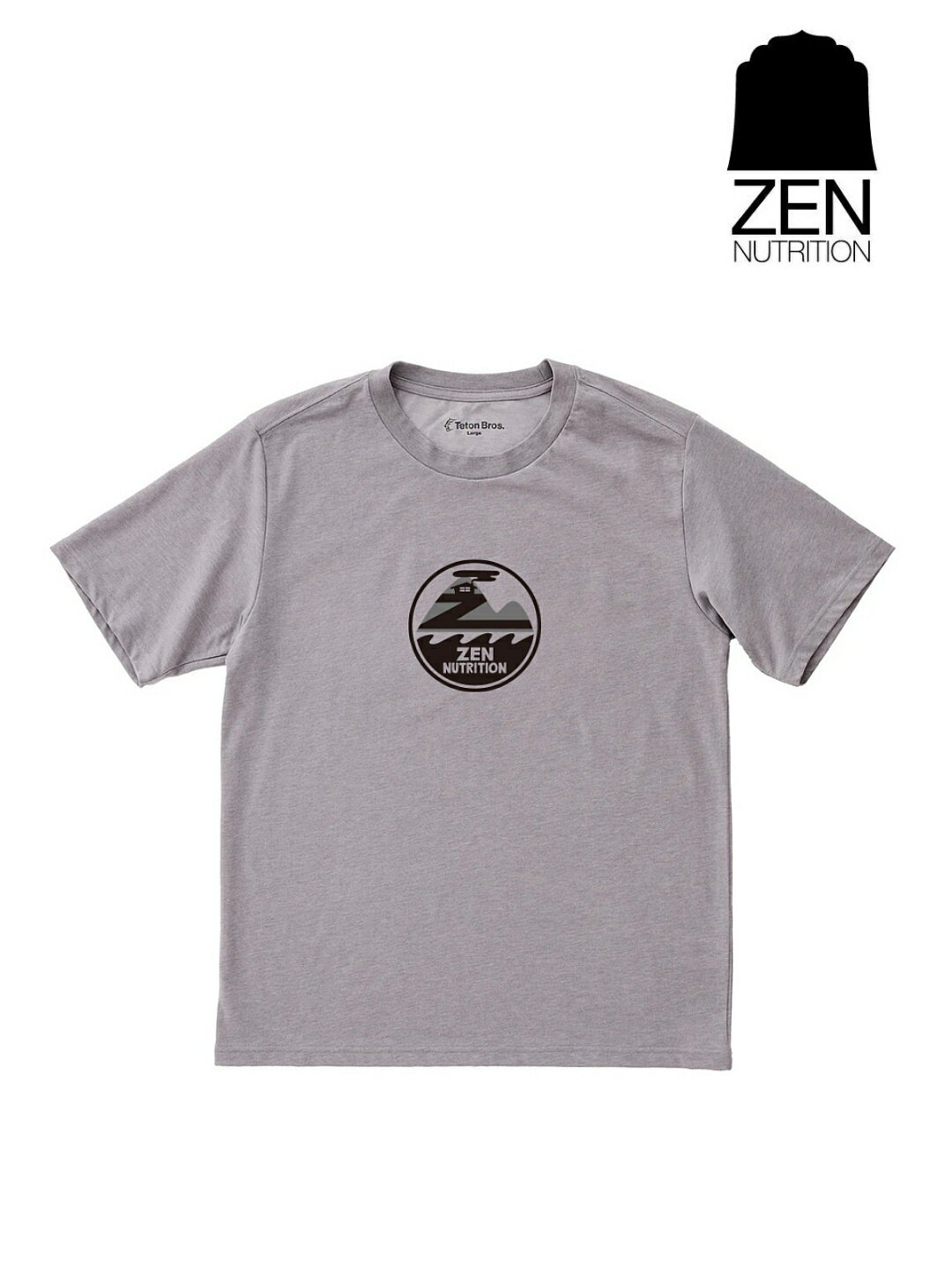 樂天商城 - ZEN ゼンニュートリション｜2026 HANAI×TetonBros. T-Shirts #グレー 2026 ハナイ×ティートンブロス Tシャツ