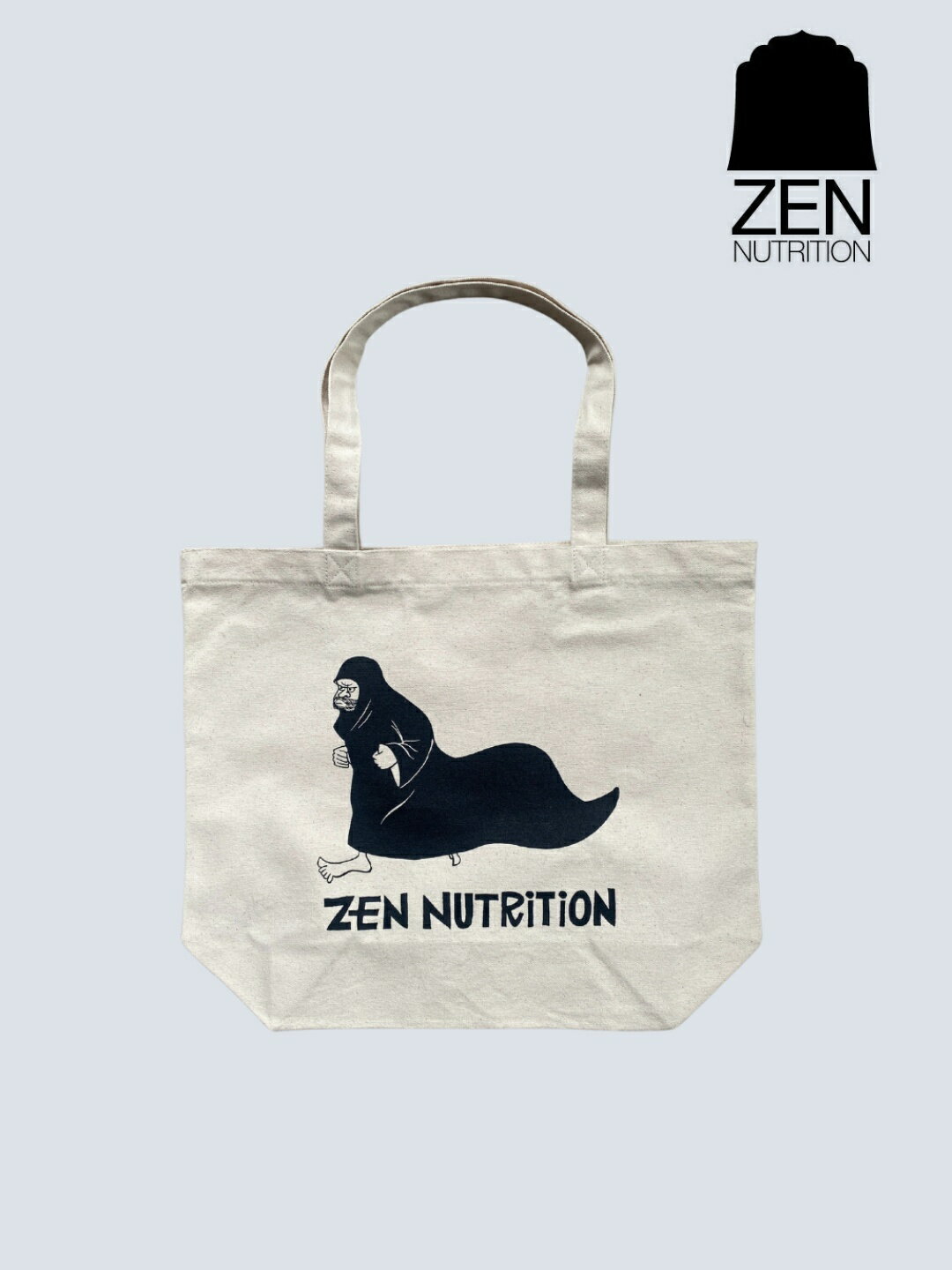 乐天商城 - ZEN ゼンニュートリション｜TOTE BAG Hanai Darma #ナチュラル トートバッグ ハナイ ダルマ