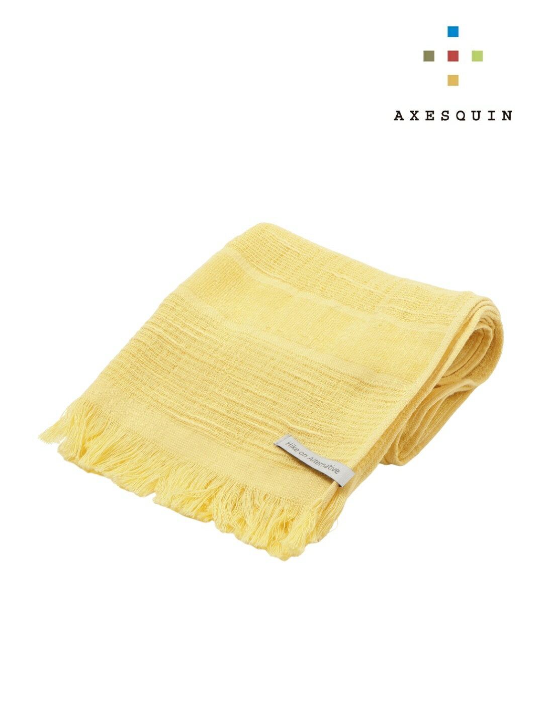 樂天商城 - AXESQUIN アクシーズクイン｜ふんわりコットンのマフラー #ウスキイロ [023004]