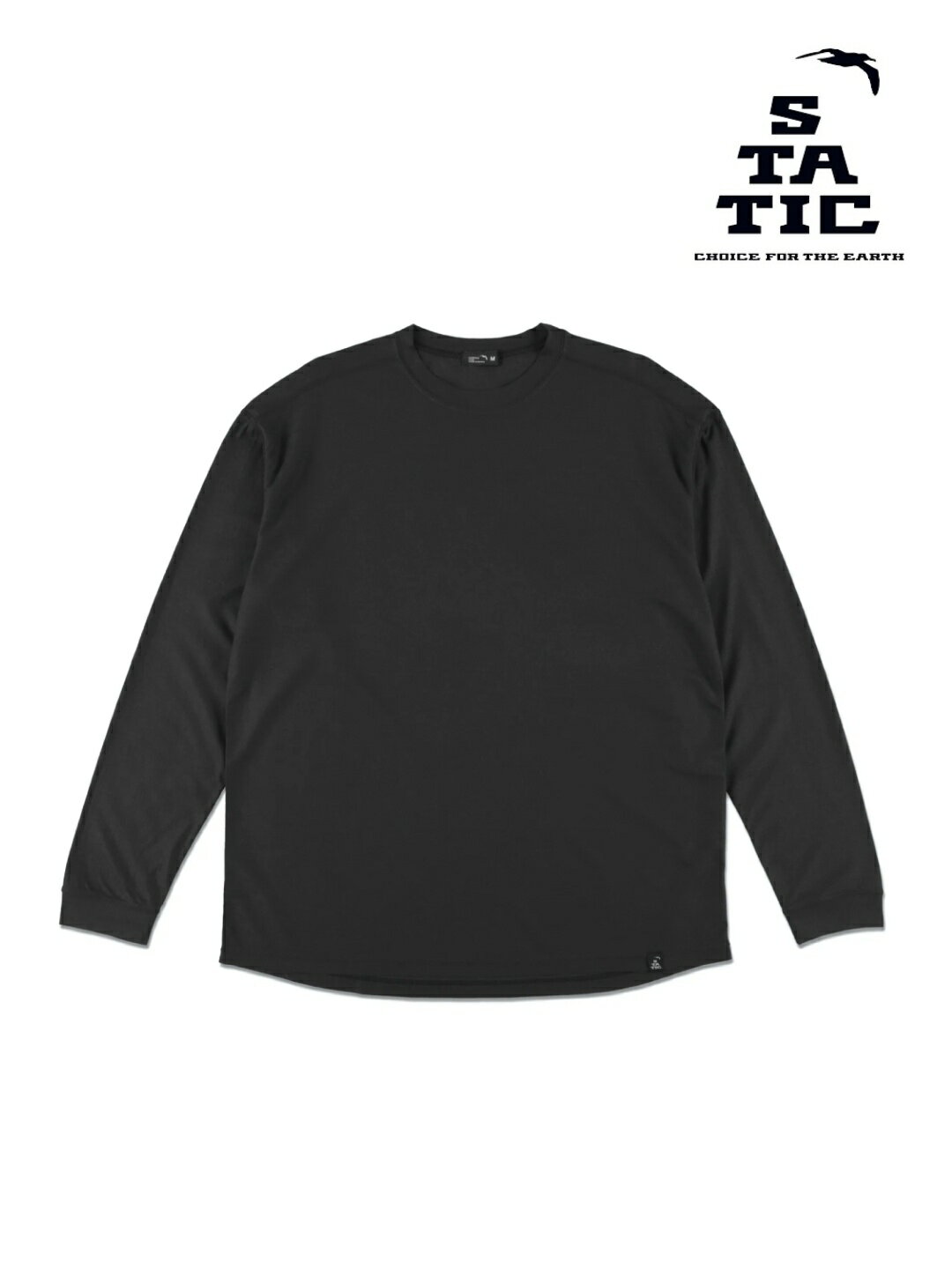 乐天商城 - STATIC スタティック｜RAW L/S #Off Black [36212] ロー ロングスリーブ