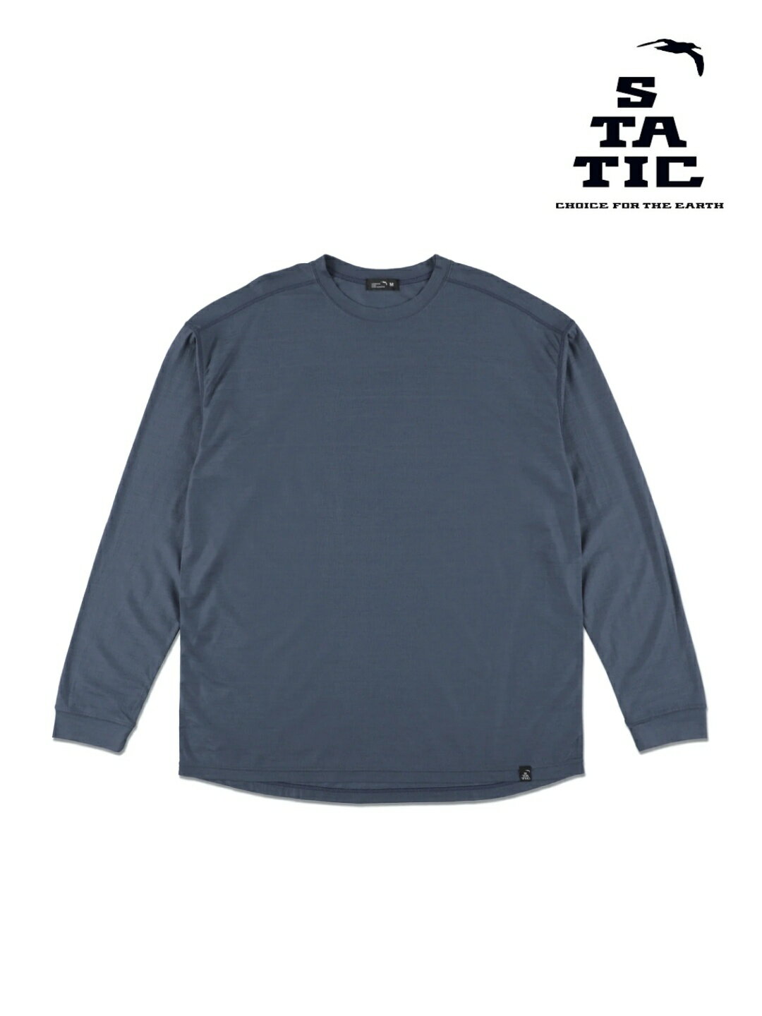 STATIC スタティック｜RAW L/S #Dusky Blue  ロー ロングスリーブ