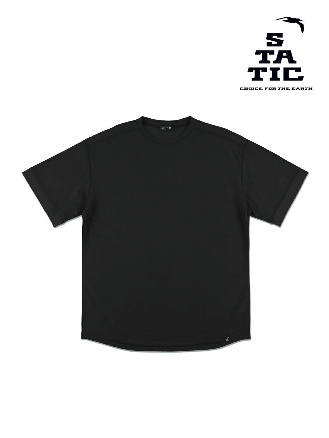 STATIC スタティック｜RAW S/S #Off Black  ロー ショートスリーブ
