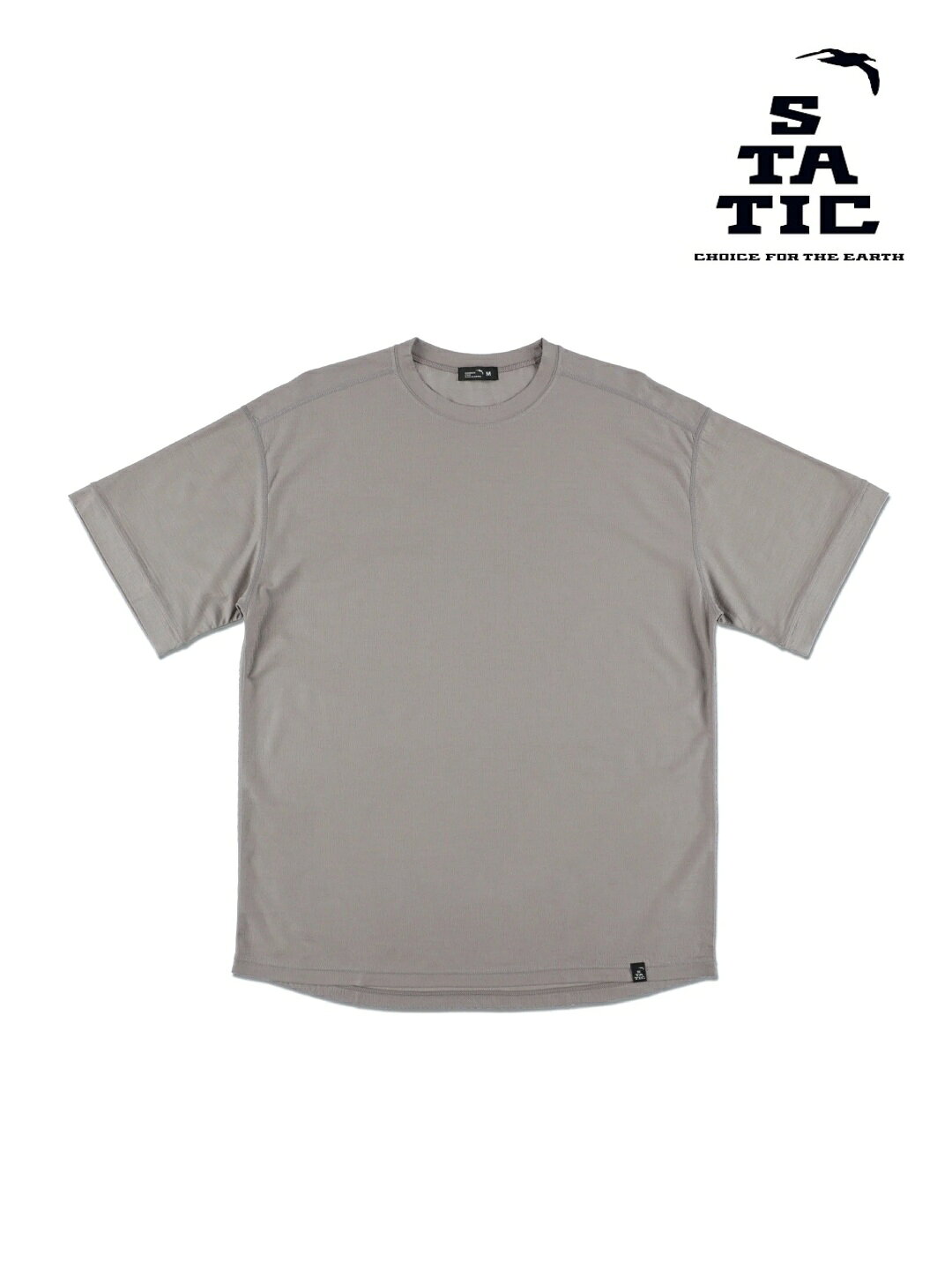 STATIC スタティック｜RAW S/S #Sandstone  ロー ショートスリーブ