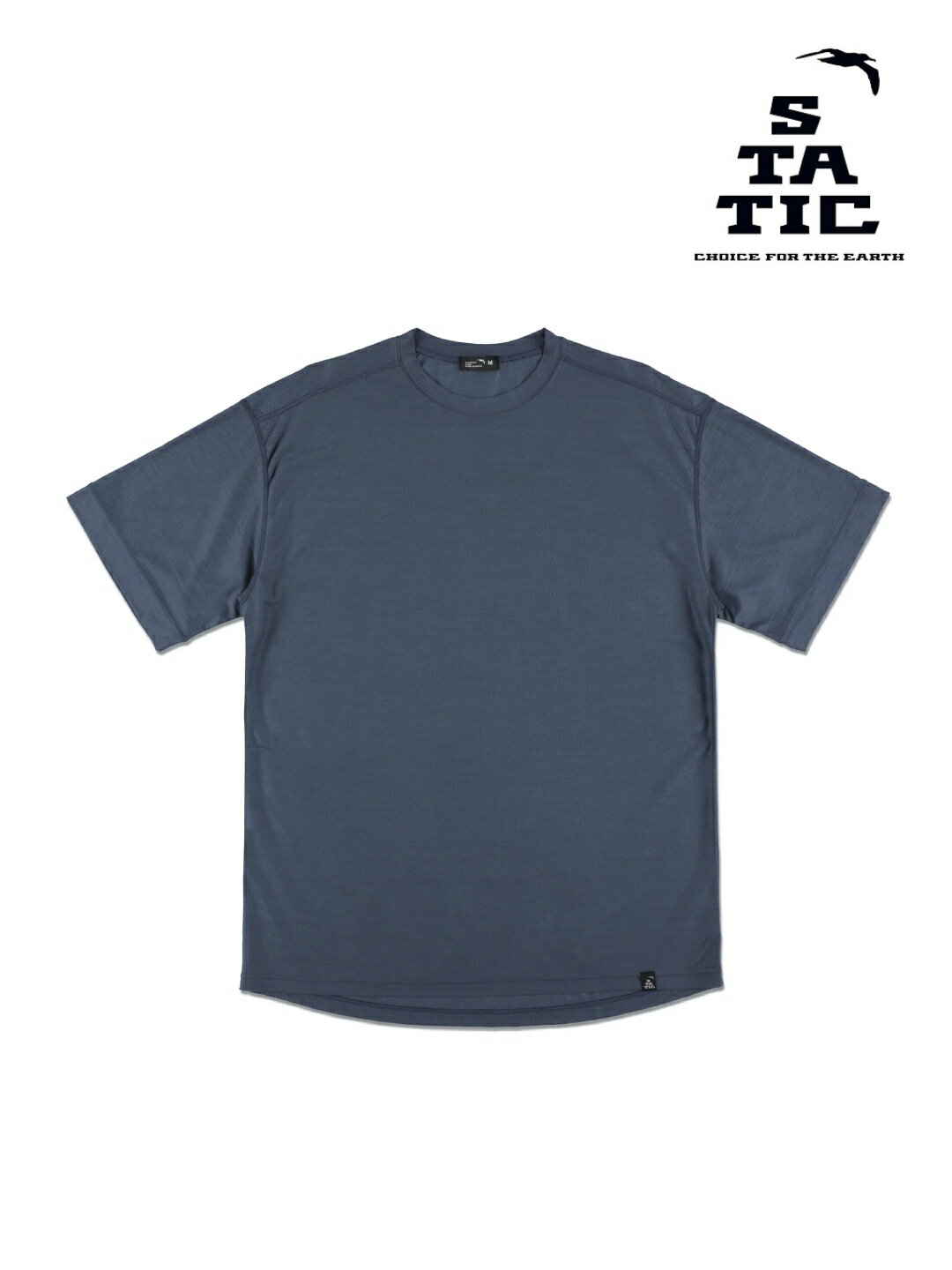 Rakuten - STATIC スタティック｜RAW S/S #Dusky Blue [36211] ロー ショートスリーブ