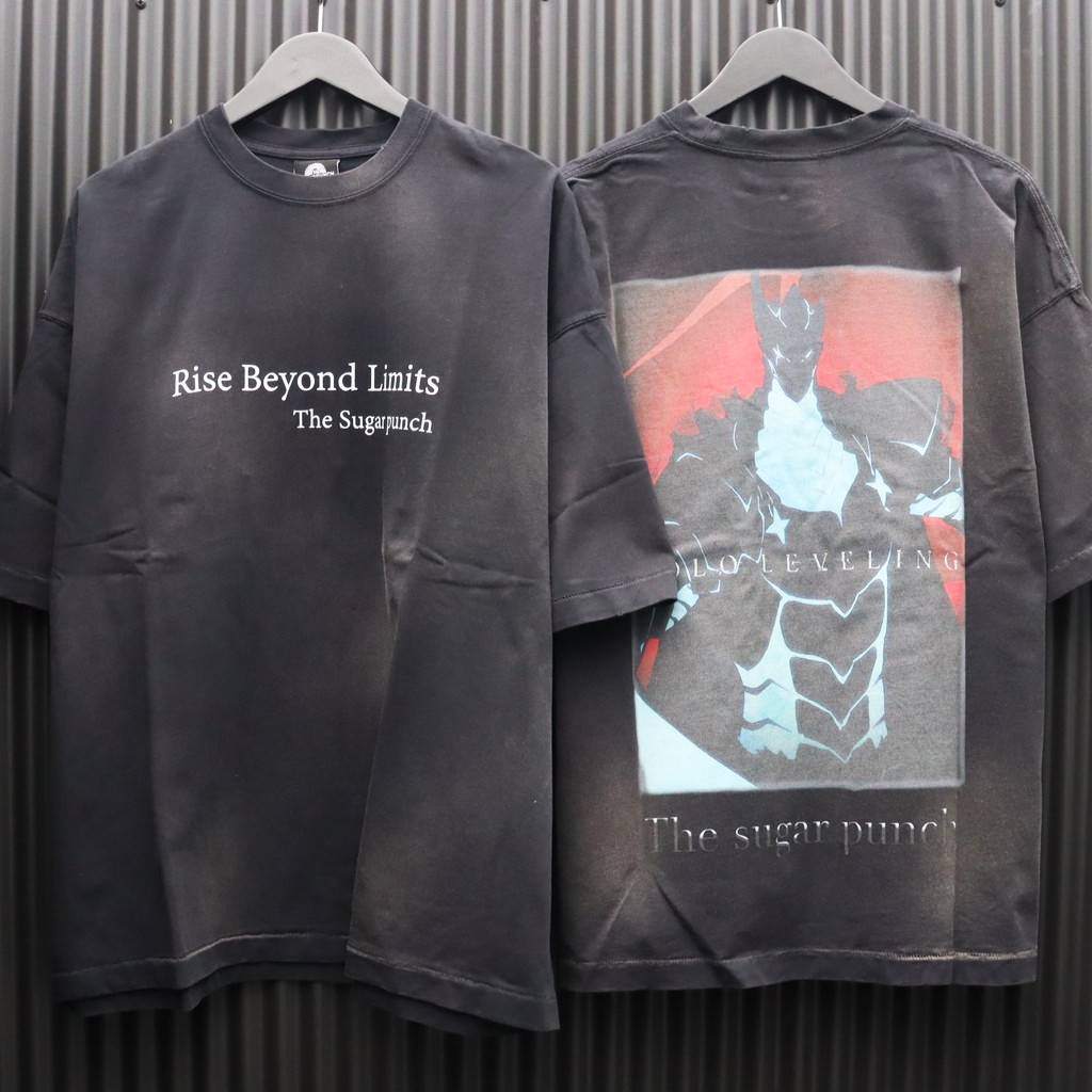Rakuten - THE SUGAR PUNCH｜俺だけレベルアップな件 | S/S T-Shirt (IGURITTO 1) #BLACK [TOLM25AM002]