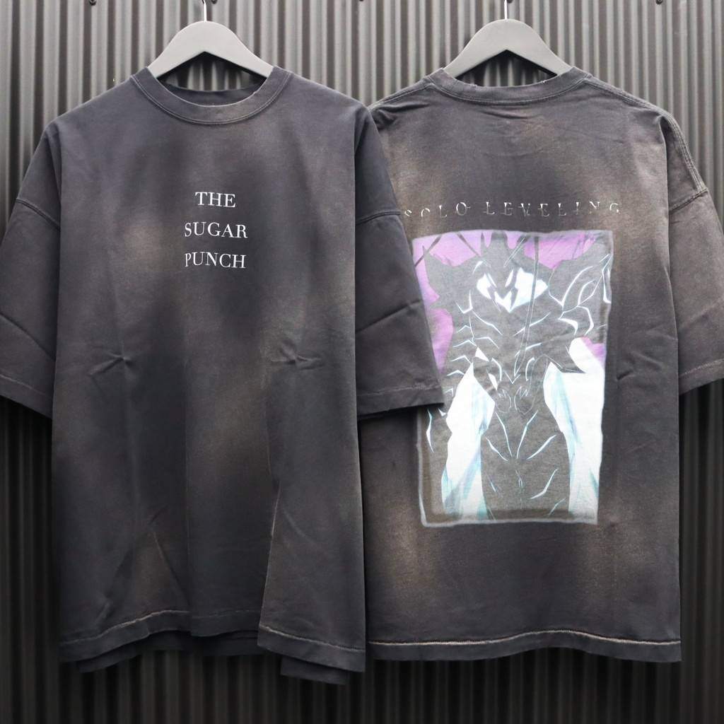 樂天商城 - THE SUGAR PUNCH｜俺だけレベルアップな件 | S/S T-Shirt (BERU 1) #BLACK [TOLM25AM003]