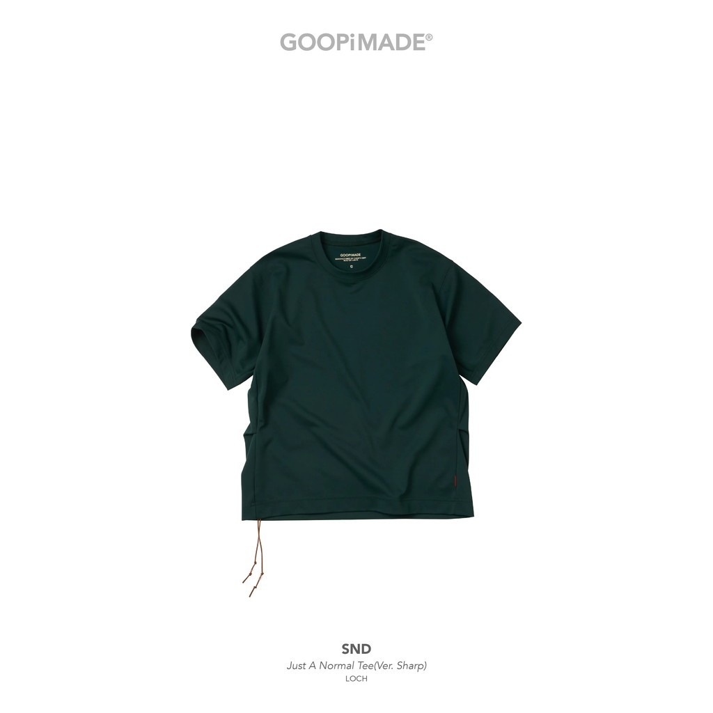GOOPiMADE｜SND - Just A Normal Tee（Ver. Sharp） #Loch 