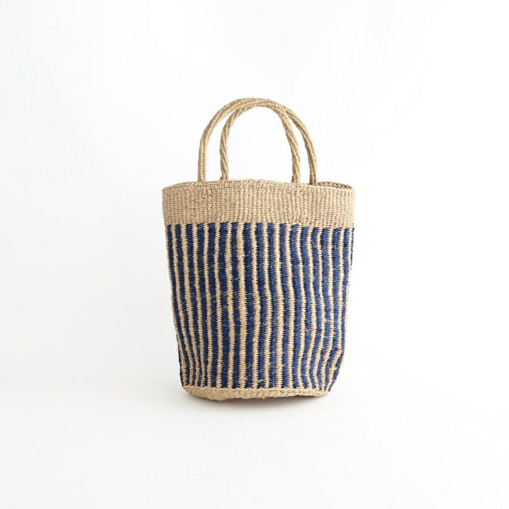樂天商城 - SOIL｜STRIPE SISAL BAG #8137 BLUE/NATURAL [ANSL2501]
