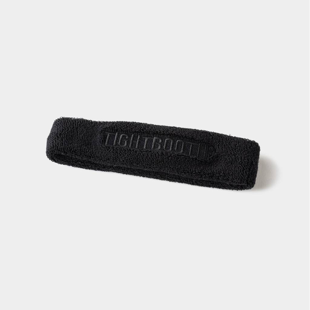 樂天商城 - TIGHTBOOTH PRODUCTION｜LOGO HEADBAND #Black [SU25-A05]