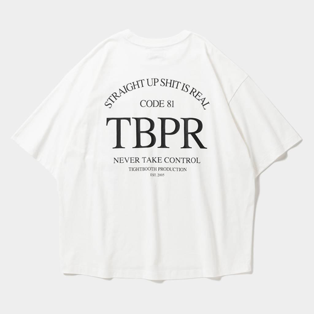 樂天商城 - TIGHTBOOTH PRODUCTION｜STRAIGHT UP S/S T-SHIRT #White [SS26-T04]