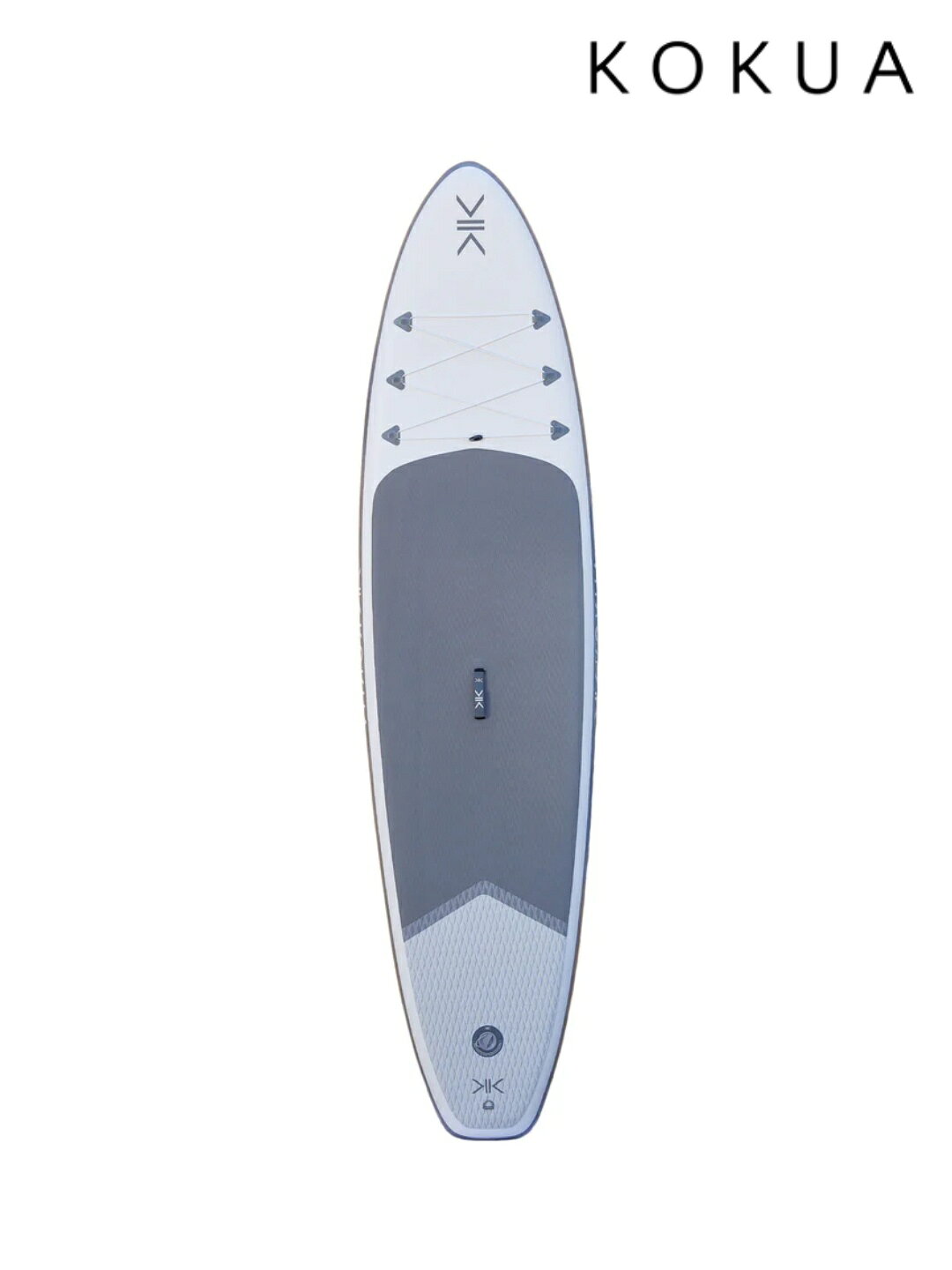 コクア フロート 10feet 6in x 31in ■メーカー説明文引用 初めてのMY SUPを探している人へおすすめの1本。10feet6inx31inと取り扱いが最も楽なサイズなので初めてSUPに乗る方でも安心して乗ることのできるオールラウンド・モデル。水の上に浮く快感を味わうには最適なボードです。6インチのロッカーを使用し、荒れた海面でもノーズが邪魔にならず漕ぐことができます。 ・KOKUA全モデルのPVCレール接着方法が熱圧着になったことにより耐久性がUPし、接着剤を使用したボードよりも接着剤分の重さが軽量になります。 ・インフレータブルボードの中でも一番強度の高い、Fushion Technology を採用することによって、初心者でも安心して乗れるボードになります。 ■Material ・SINGLE WOVEN TECHNOLOGY 従来の折り方よりも網目が細かく剛性が高くなった分、中の繊維の本数を少なくしても硬くなり、ボード本体が更に軽量に。ボード単体の重さ7kg未満を実現。 ・6 POINT BUNGEE CORD 6点で支えるバンジーコードにより、多くの荷物を運びながらパドルすることができます。ドローコード付きで締め方の調整が可能になります。バンジーコードの付け根をゴムからPVC素材にアップデートしたことにより耐久性が増しています。 ・NEOPRENE HANDLES 全モデルのPVCレール接着方法が熱圧着になったことにより耐久性がUPしました。さらに接着剤分の重さが軽量に。 ・WELDED RAIL 全モデルのPVCレール接着方法が熱圧着になったことにより耐久性がUPしました。さらに接着剤分の重さが軽量に。 ・COMFORTABLE DECKPAD スタンディング・エリアのデッキパッドは長時間板に立っても足の裏が疲れず、板の上に座っても擦れにくいPOLKA DOT素材です。サーフィンやターンの際に踏み込むテール部分は滑らないようにDIAMOND GROOVE素材を使用しています。 ■付属品 ・ボード ・3pcsアルミパドル ・ホイール付きバッグ ・ダブルアクションポンプ ・8フィートコイルリーシュ ・シングルフィン ・リペアキット ■長さ：10feet6inch / 320cm ■幅：31inch / 78.7cm ■厚み：6.0inch / 15.2cm ■ボリューム：290L ■重さ：9.5kg(±0.5kg) ■ボディー：Fusion technology ■最大体体重：100kg ■経験値：初心者 ■スタイル ：オールラウンドに楽しめるモデル ※メーカー画像を使用しておりますので本商品と多少仕様（ロゴの位置やカラー、柄の位置等）が異なる場合もございます。 ※こちらの商品は実店舗及び、弊社が運営する他ショッピングサイトと在庫を共有して販売しております。ご注文受付後の在庫確認となり、場合によっては在庫切れが発生する可能性もございます。その際は申し訳ございませんがメールでお知らせ致しますのでご了承下さいませ。 ※こちらのページの商品に関する電話でのお問い合わせは「059-349-0550」まで。 【※大型品について※】 大型品の配送は、梱包サイズにより「ヤマト運輸・佐川急便」いずれかでのお届けとなります。 ※配送会社はお選びいただく事は出来ません。 形状・重量によっては商品箱に直接送り状を貼って発送致します。予めご了承ください。 また、こちら商品は「代金引換」でのお支払いはお受けできません。 大型品の場合ご購入金額に関係なく必ず一定の送料が発生致します。予めご了承下さい。 お届けまでの目安は以下の通りです。 大変恐れ入りますが、お届け希望日は以下の目安＋1日ほど余裕をもったご指定をお願い申し上げます。 ・北海道/沖縄：3日以上　・本州：1～3日 ※時間指定のご希望は承る事が出来ません。予めご了承ください。 ※北海道や沖縄への配送は地域により日数が異なります。 正確なお届け日数をご希望の場合はお客様のお住まいの地域をご記入の上、お気軽にお問い合わせください。FLOAT 10feet 6in x 31in [K26013] フロート 10feet 6in x 31in 【大型商品】