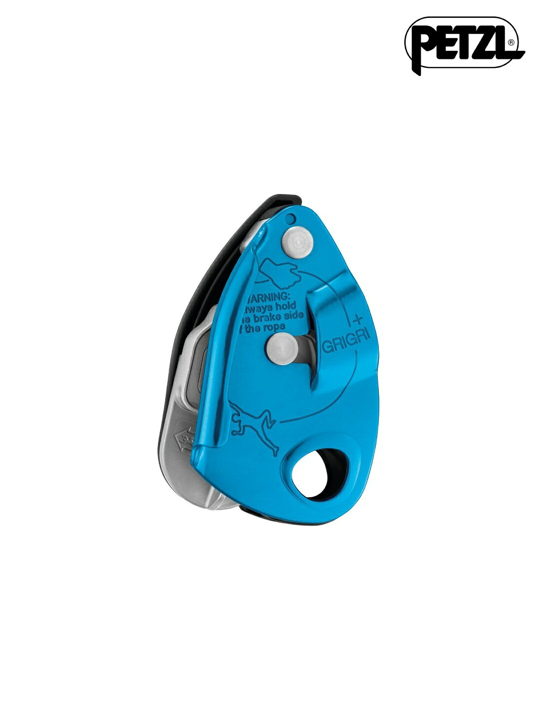 PETZL ペツル｜グリグリ＋ #ブルー [D015AA01]