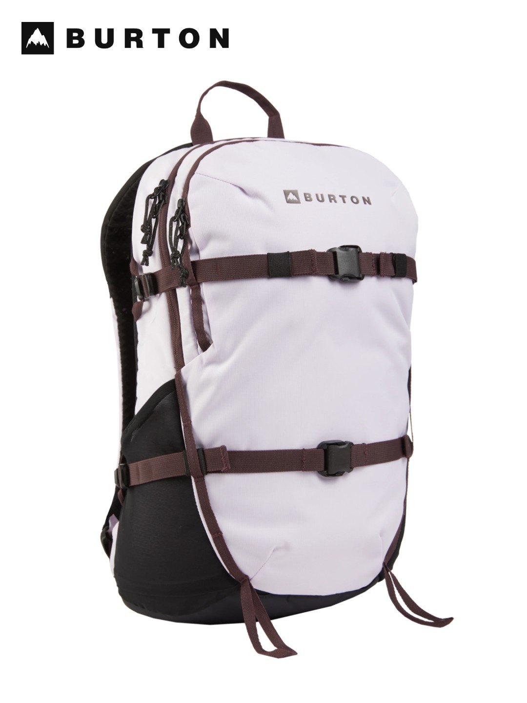 バートン デイハイカー 22L バックパック ■メーカー説明文引用 ボードキャリー、ゴーグルポケット、ウォーターボトルポケット、ノートPCスリーブ搭載。 必要なものがすべて揃い、余計なものは一切ありません。 そして進化を重ねてきました。 Day Hikerバックパックのデザインと機能は磨き上げられ、デイパックのスタンダードと呼ぶにふさわしい存在になっています。充実した機能で、パウダーの日も街で過ごす日も対応できます。 ■プロダクトフィーチャー ・アドベンチャー対応 ボードキャリーシステム、フリース裏地付きゴーグルポケット、両サイドのメッシュウォーターボトルポケットなど、山での行動に必要な機能を備えています。 ・デジタル機器の収納に対応 ノートPCやタブレット専用スリーブと各種ポケットで、デジタル機器も整理して持ち運べます。 ・Bluesign認定 Bluesignが認定した安全・環境基準を満たした製造工程で作られています。 ■寸法：49cm x 29cm x 17cm（19.5in x 11.5in x 6.5in） ■重量：0.68kg ■容量：22L ■素材：bluesign認証250Dポリエステルツイストストライプドビー / C0撥水加工と裏地にPU加工を施したbluesign認証420Dナイロンオックスフォード （ライナー：C0撥水加工と裏地にPU加工を施したbluesign認証150Dリサイクルポリエステル） ■特長 ・胸部ストラップ ・水分補給システム対応ノートPC収納スペース ・内側のキークリップ付きジップポケット ・人間工学的デザインのショルダーストラップ ・両サイドのボトルポケット ・エアフローゾーンが付いたエアメッシュバックパネル ・デイジーチェーン ・グローブを着けたままでも扱いやすいバックル ・フリースライナーのゴーグル&アクセサリーポケット ・取外し可能なウエストベルト ・取り外し可能なボードキャリー (9010884316341) ※メーカー画像を使用しておりますので実際の商品と多少仕様（ロゴの位置やカラー、柄の位置等）が異なる場合がございます。 ※こちらの商品は実店舗及び、弊社が運営する他ショッピングサイトと在庫を共有して販売しております。ご注文受付後の在庫確認となり、場合によっては在庫切れが発生する可能性もございます。その際は申し訳ございませんがメールでお知らせ致しますのでご了承下さいませ。 ※こちらのページの商品に関する電話でのお問い合わせは「059-349-0550」まで。Day Hiker 22L Backpack #MOONDUST PURPLE [152861] デイハイカー 22L バックパック